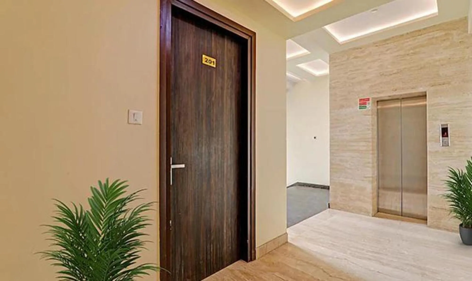 Lobby or reception in FabHotel Sam Inn