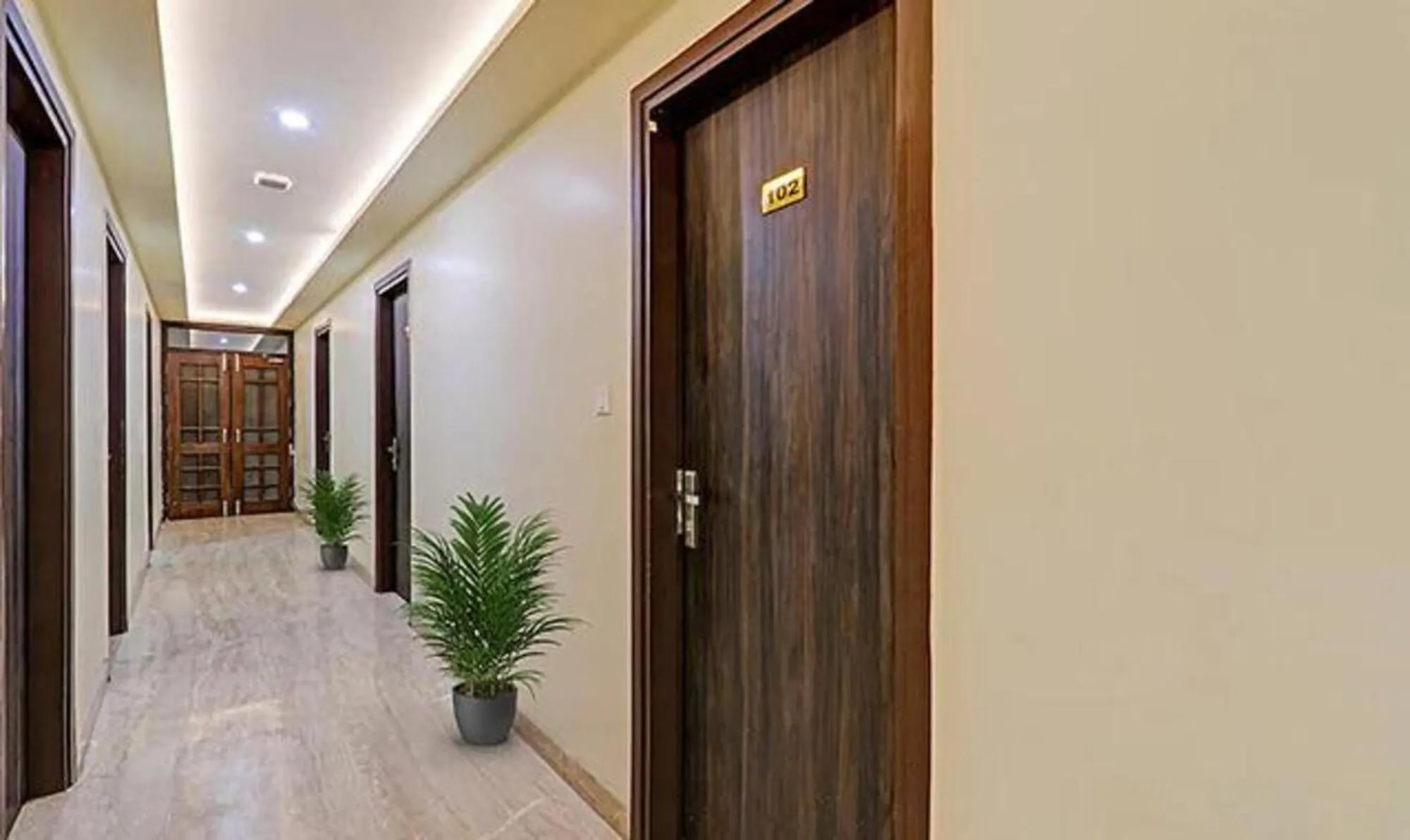 Lobby or reception in FabHotel Sam Inn