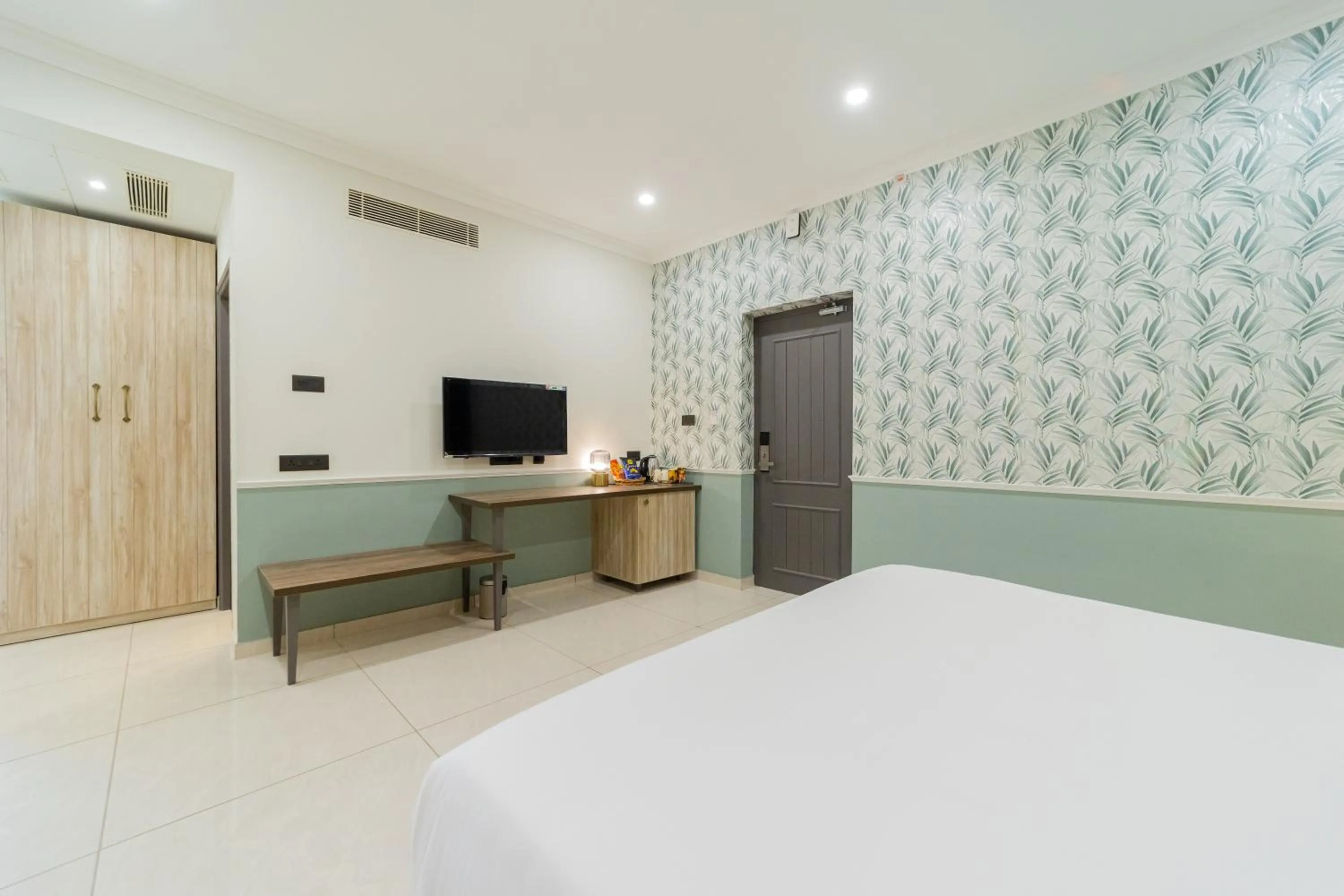 TV and multimedia, Bed in De Fleur Hotel