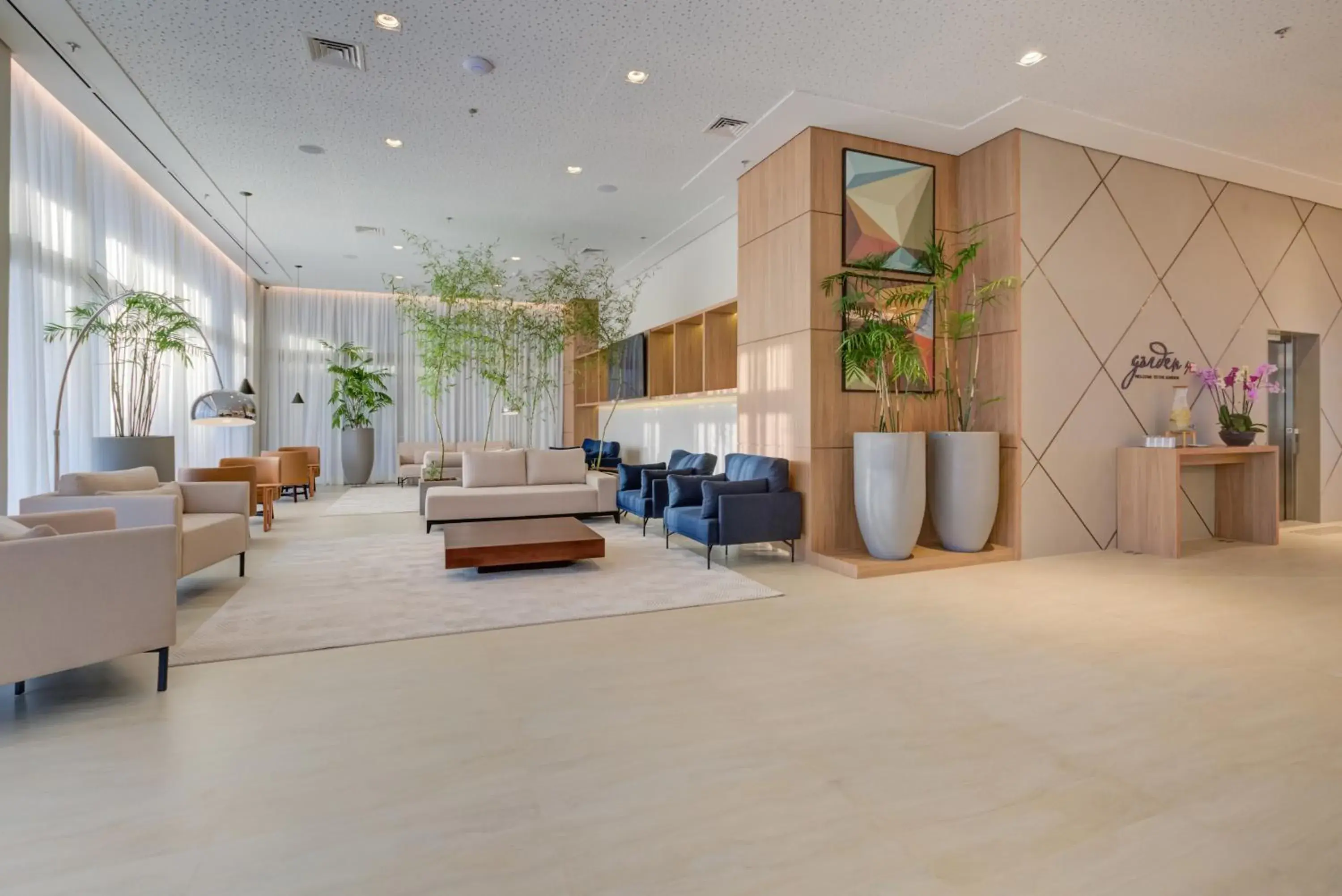 Lobby or reception in Hilton Garden Inn São José do Rio Preto Lobby or reception in Hilton Garden Inn São José do Rio Preto