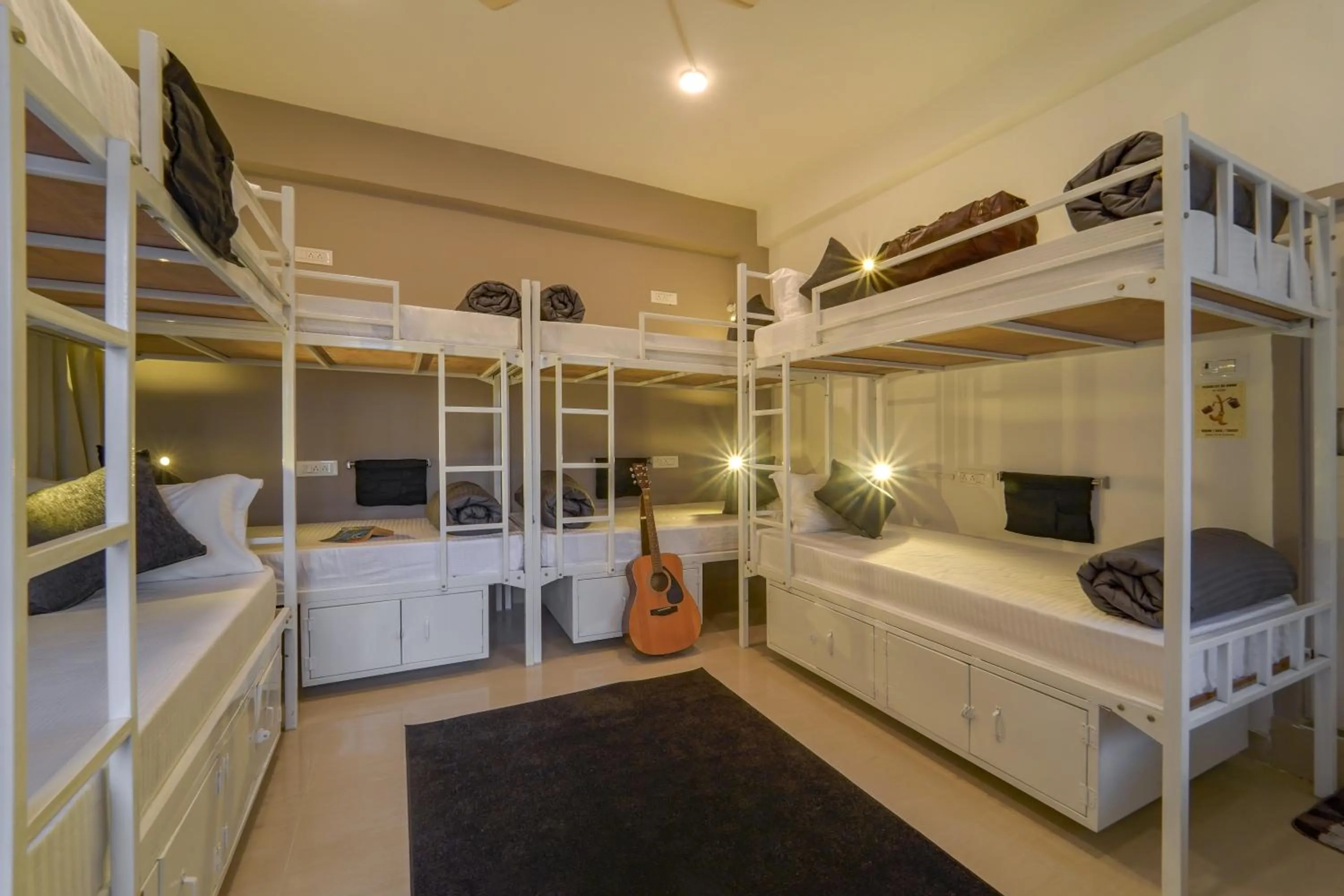 Bedroom, Bed in Zostel Hyderabad