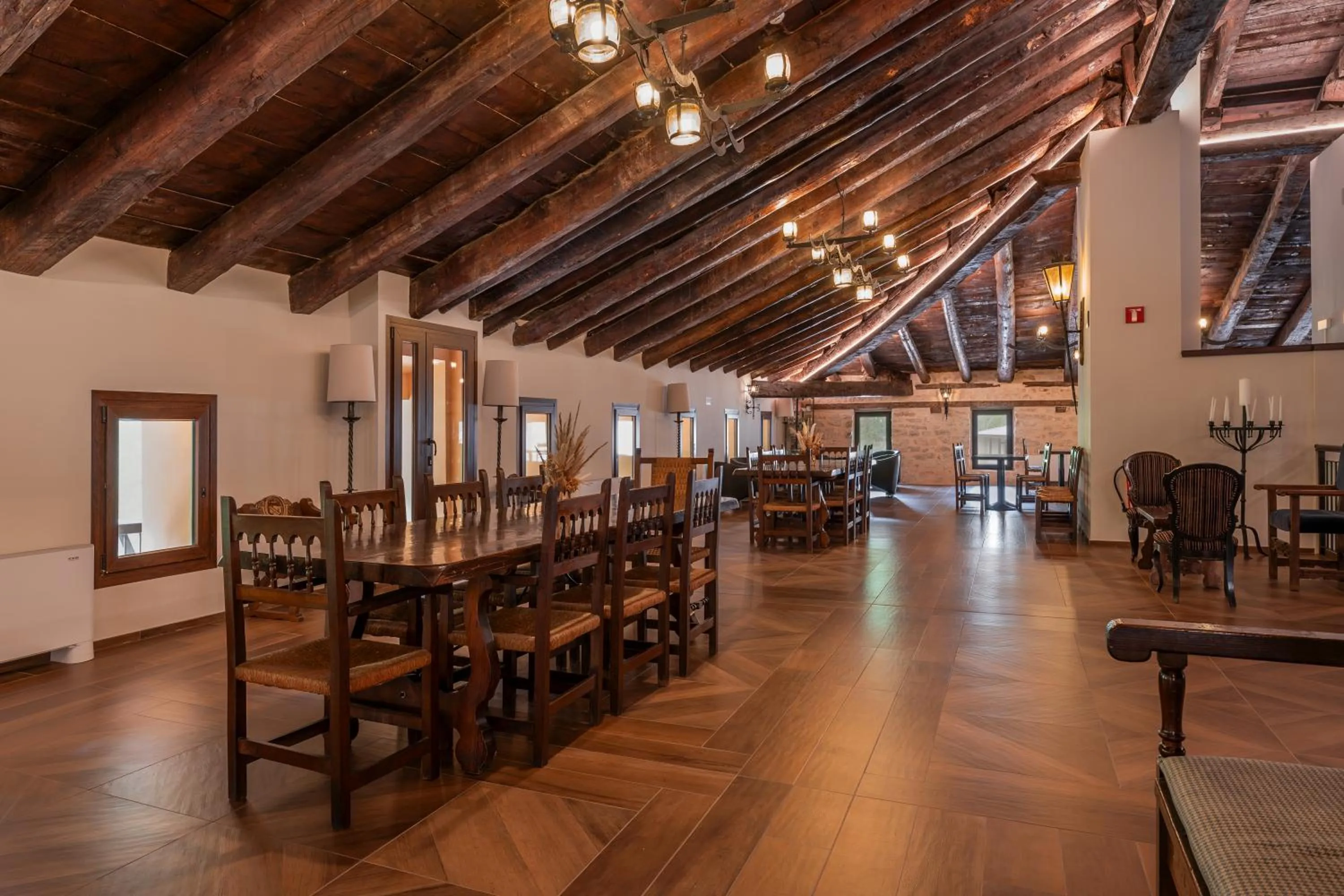 Lounge or bar in Hotel de La Trucha