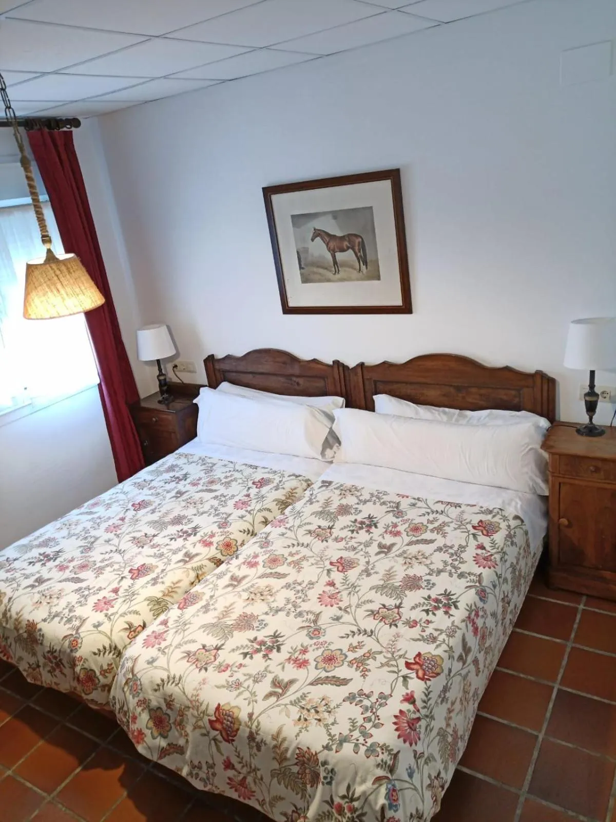 Bed in Hotel Los Caspios