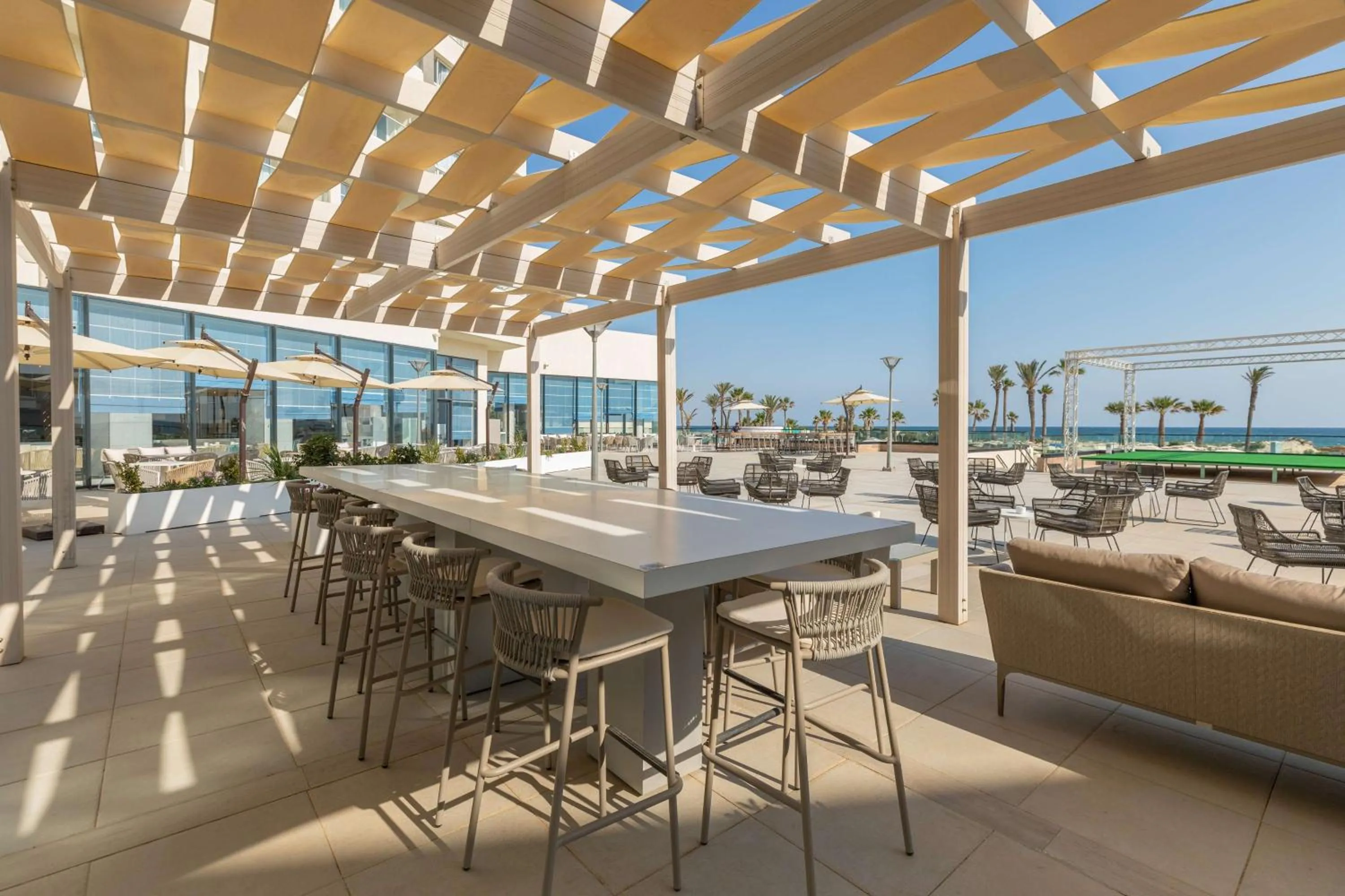 Balcony/Terrace in Hilton Skanes Monastir Beach Resort