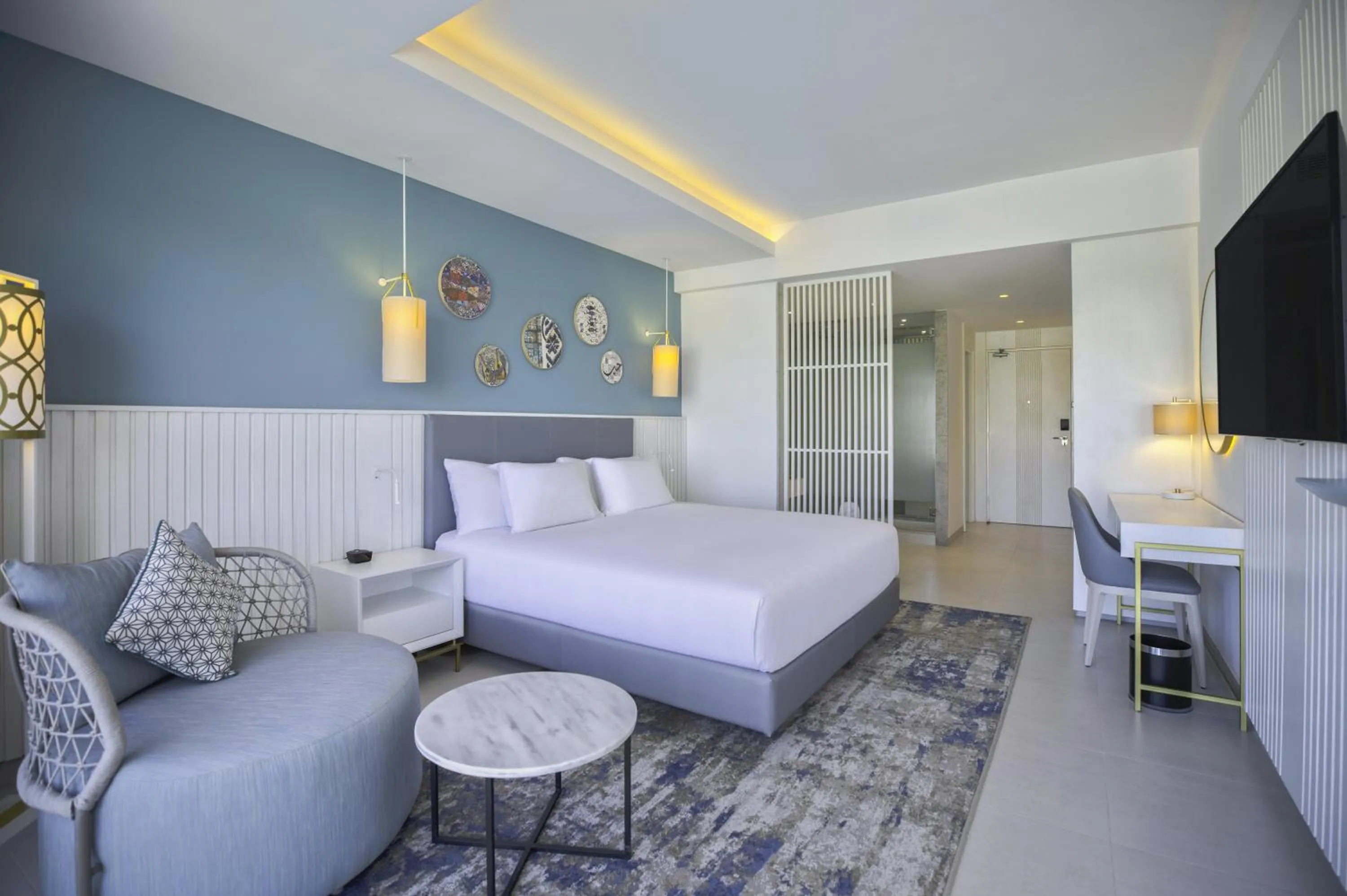 Bed in Hilton Skanes Monastir Beach Resort