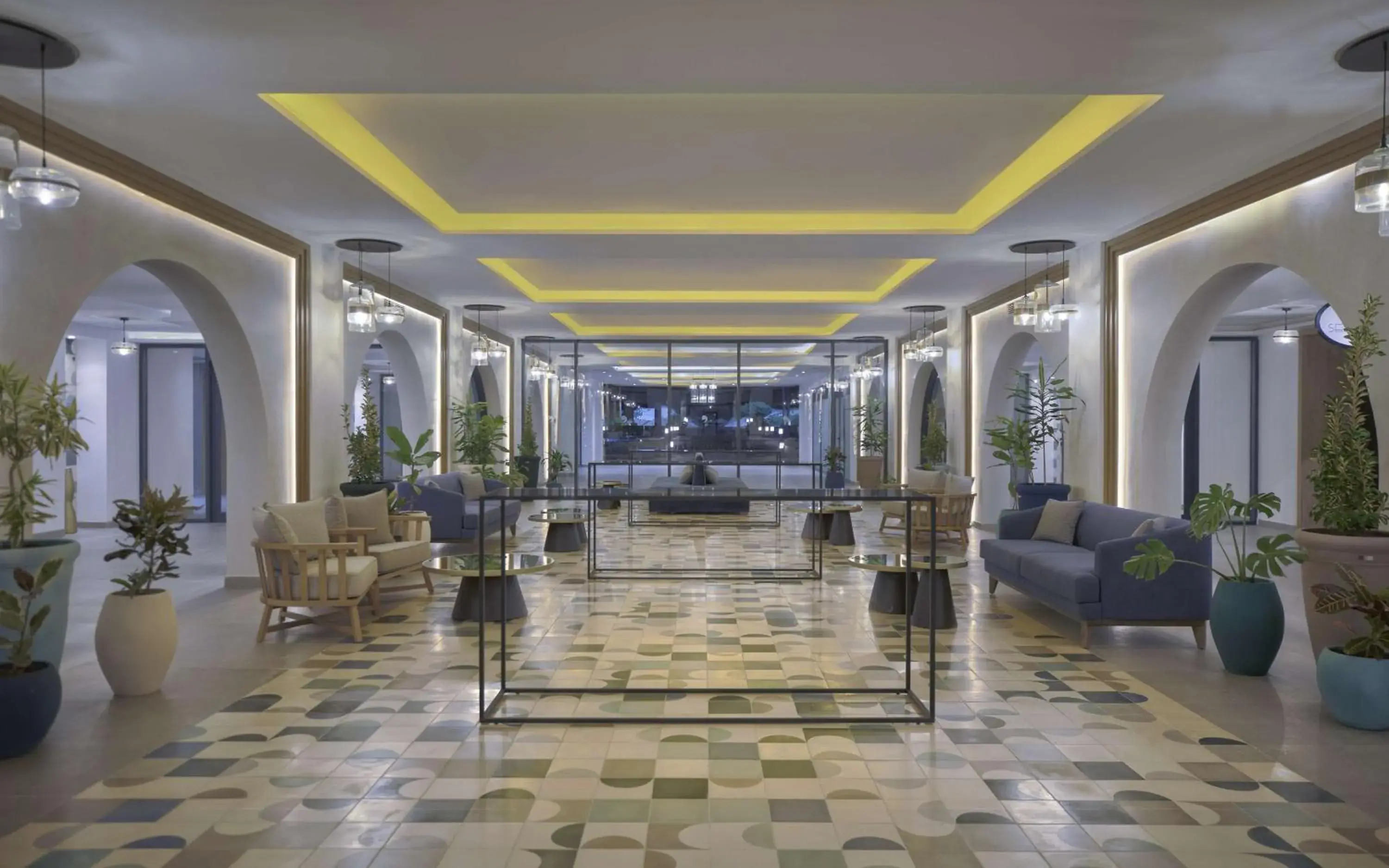 Lobby or reception in Hilton Skanes Monastir Beach Resort Lobby or reception in Hilton Skanes Monastir Beach Resort