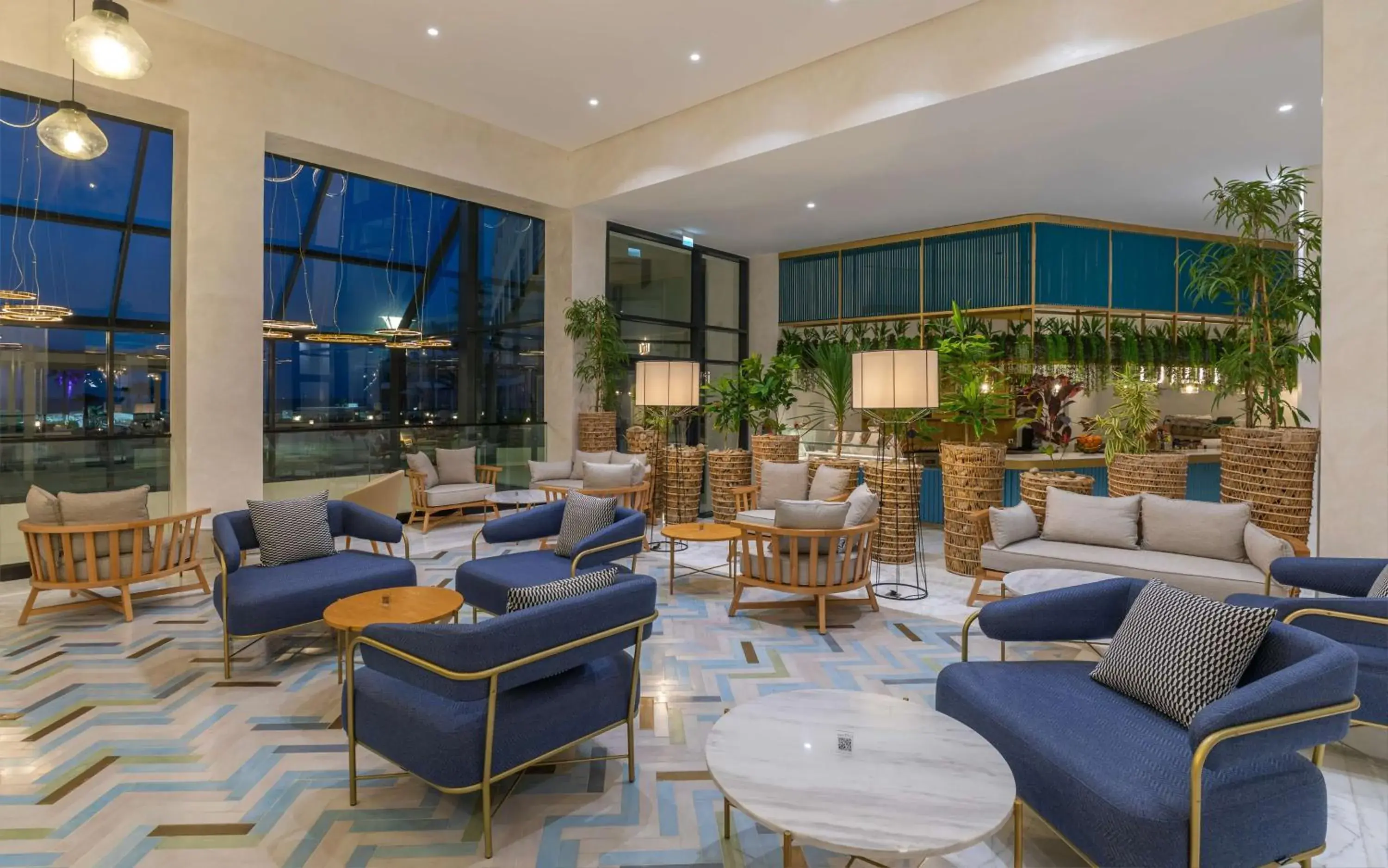 Lobby or reception in Hilton Skanes Monastir Beach Resort Lobby or reception in Hilton Skanes Monastir Beach Resort