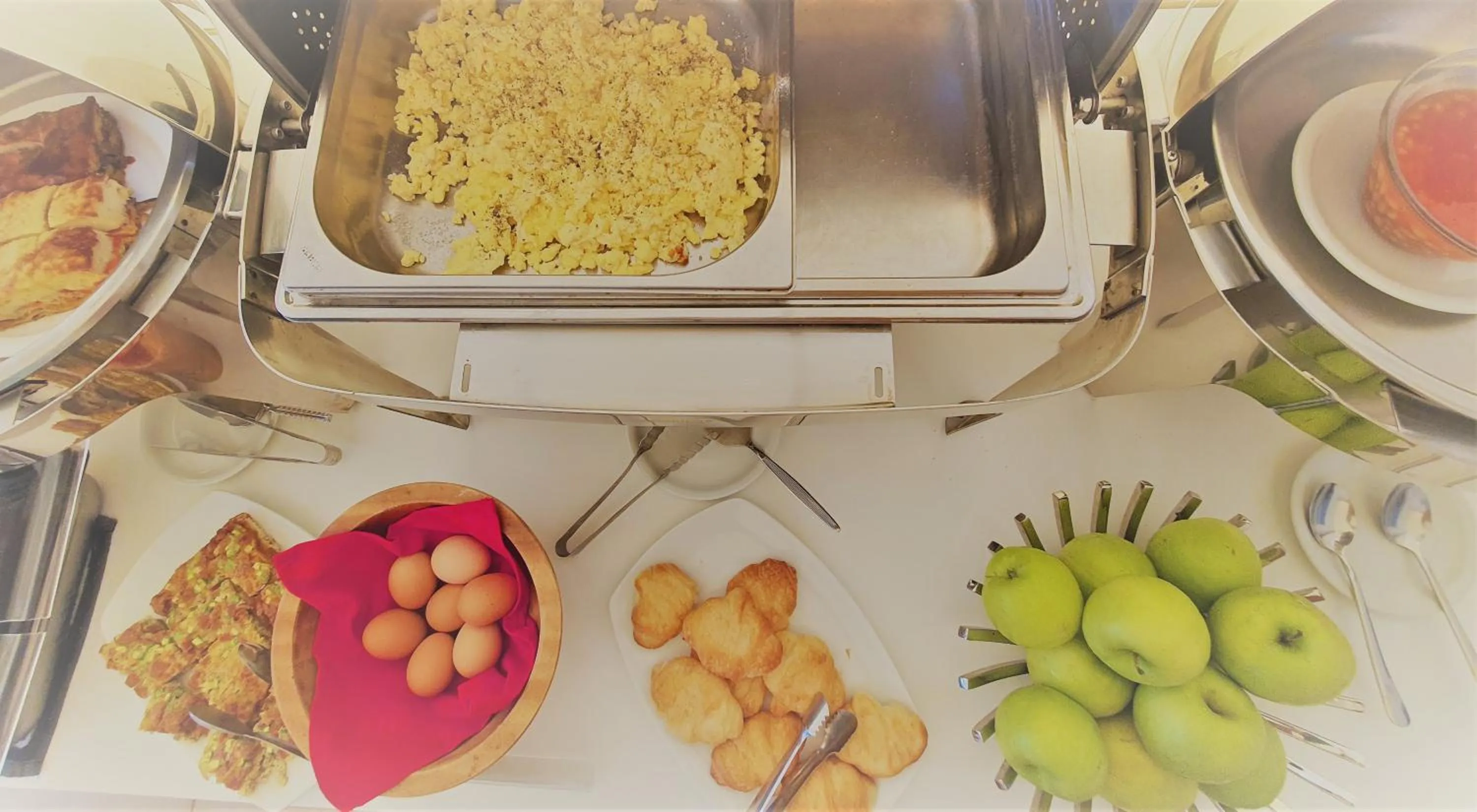 Breakfast in Viva Tourismo Resort (naturist club)