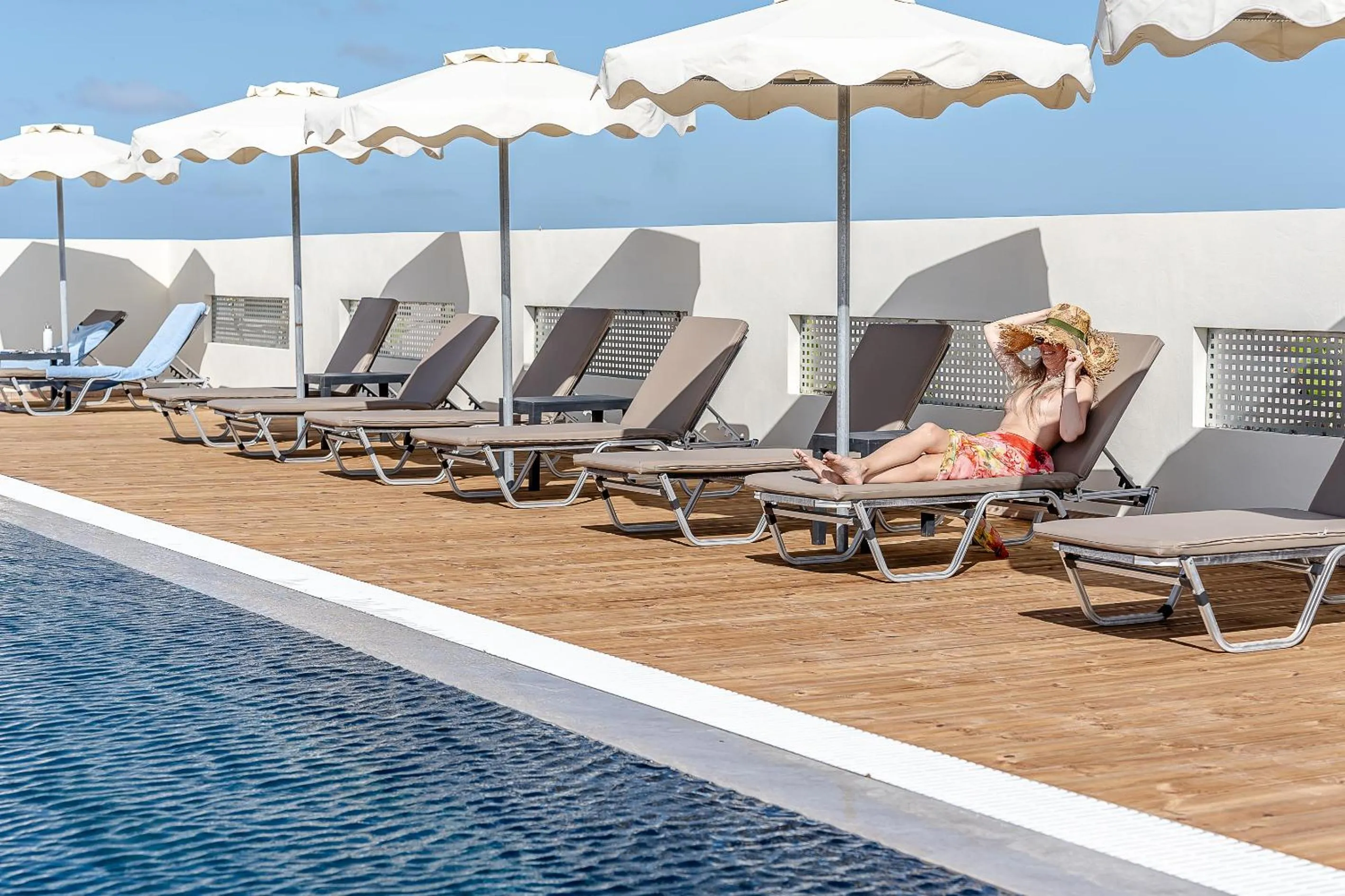 sunbed in Viva Tourismo Resort (naturist club)