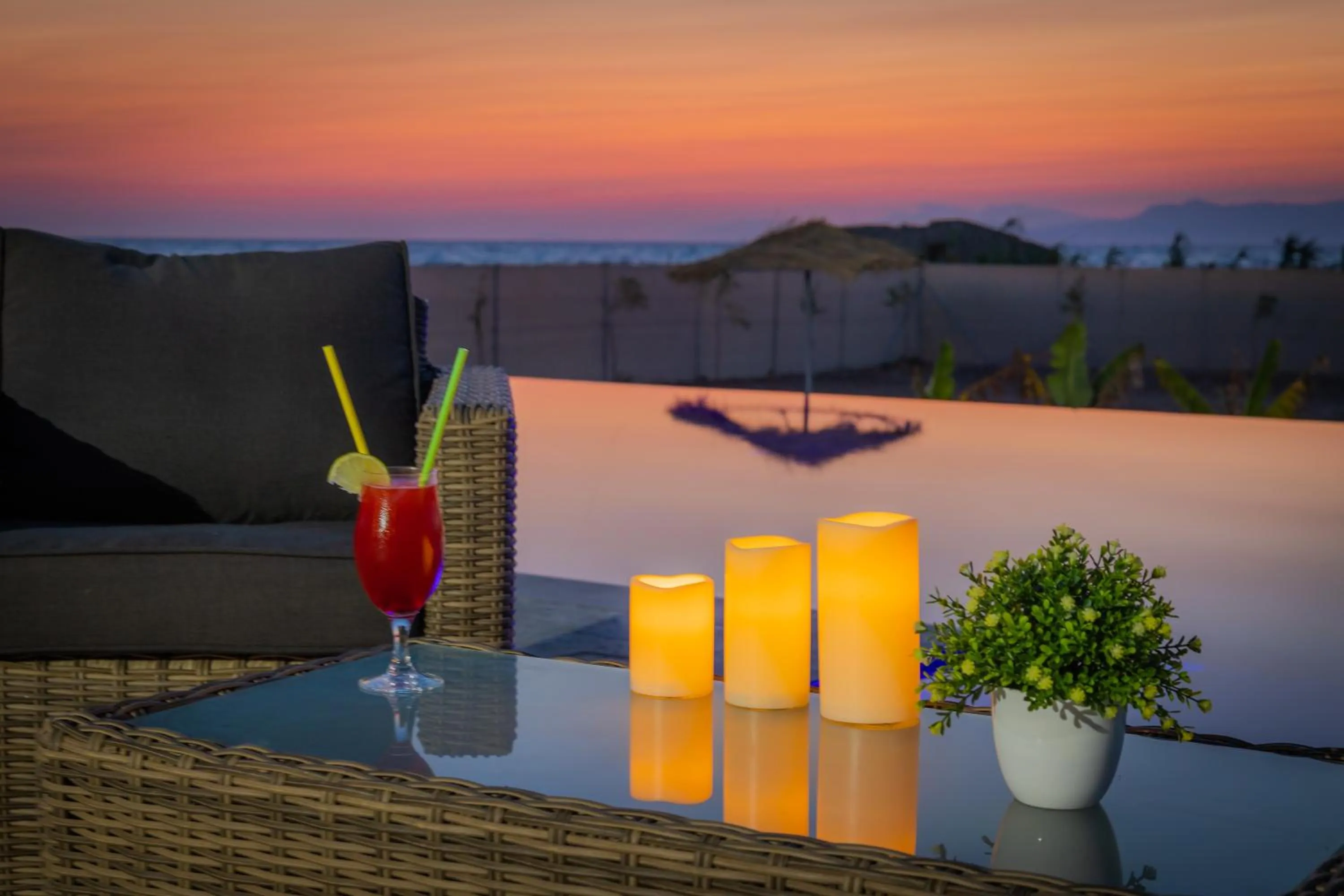 Sea view in Viva Tourismo Resort (naturist club)