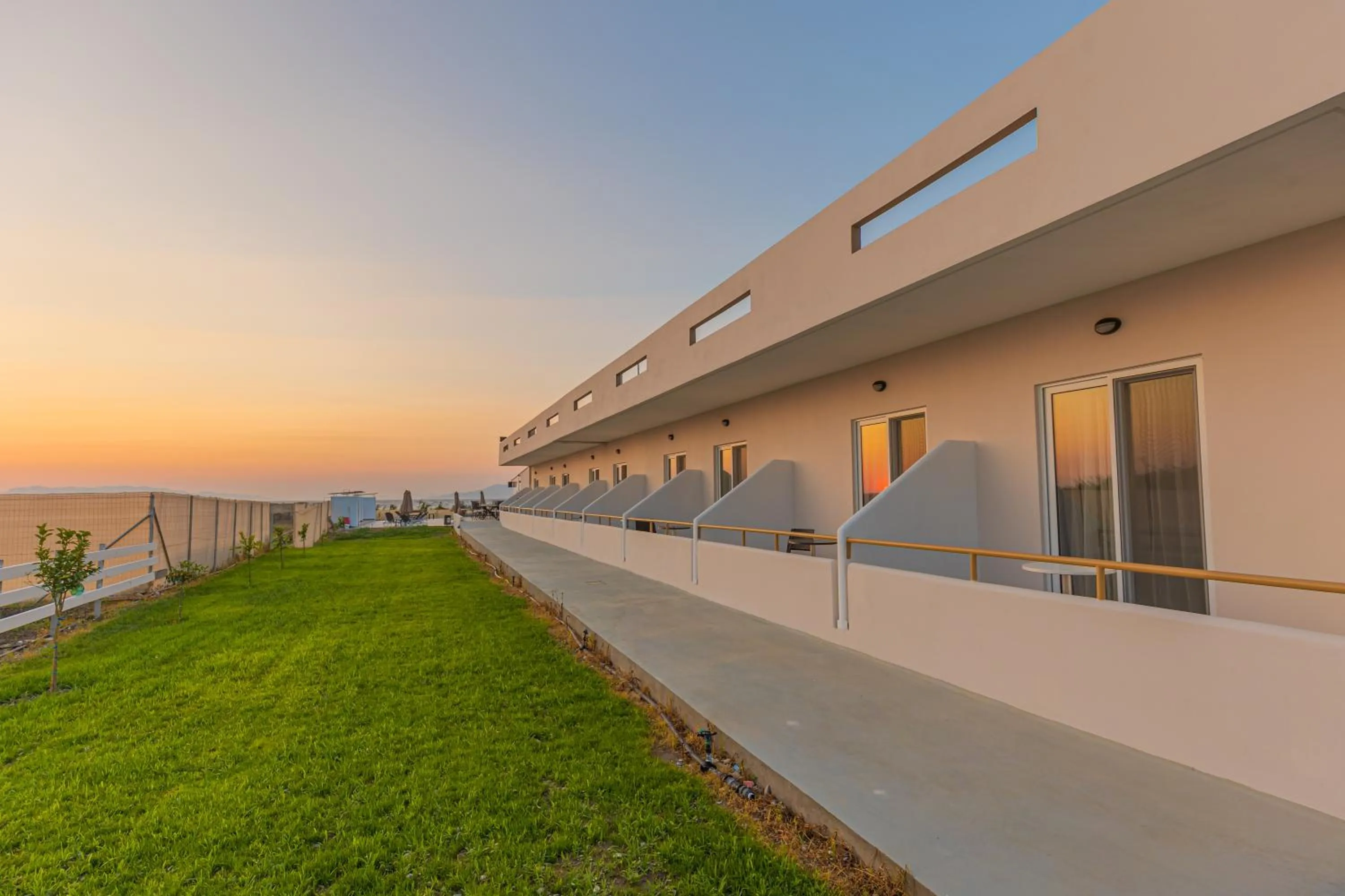 Sunrise in Viva Tourismo Resort (naturist club)