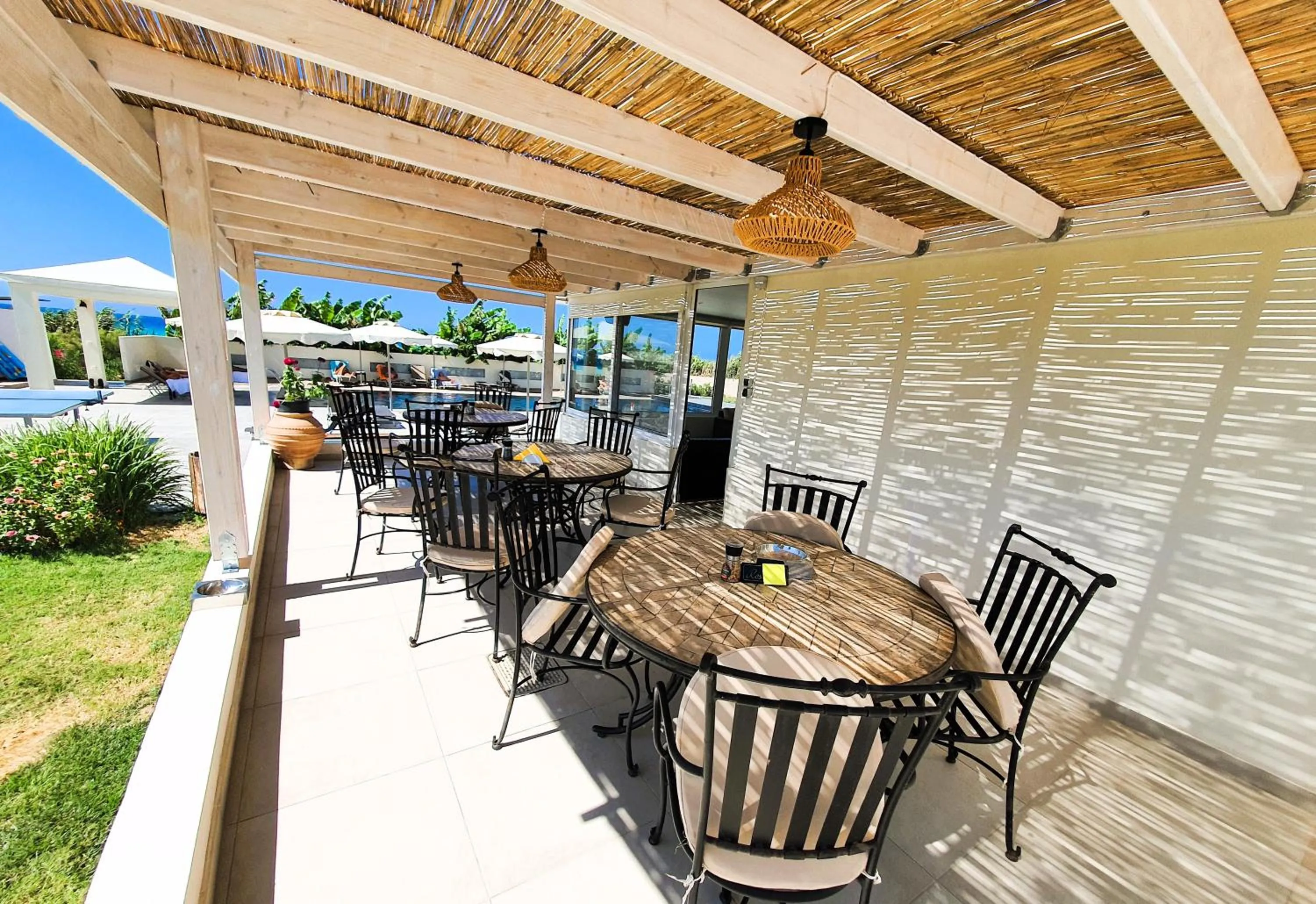 Breakfast in Viva Tourismo Resort (naturist club)