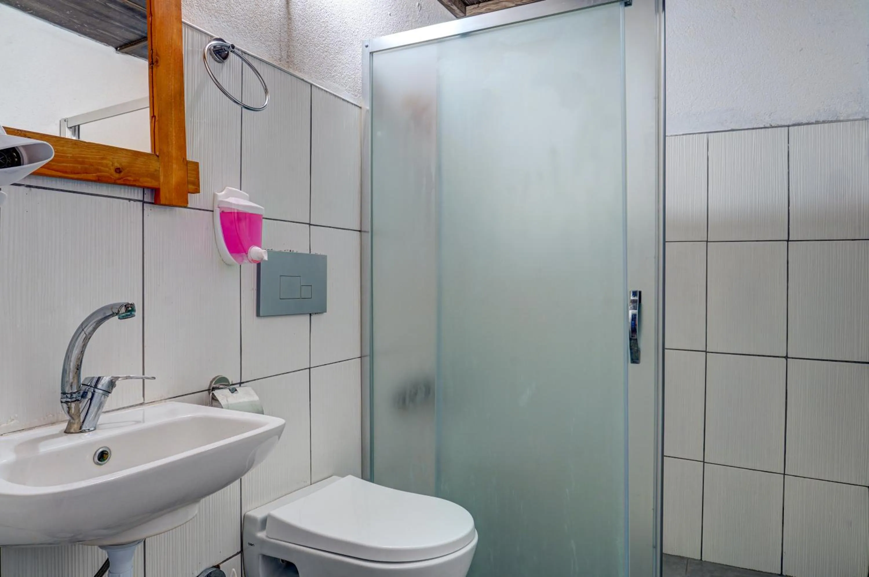 Bathroom in Atax Cave House