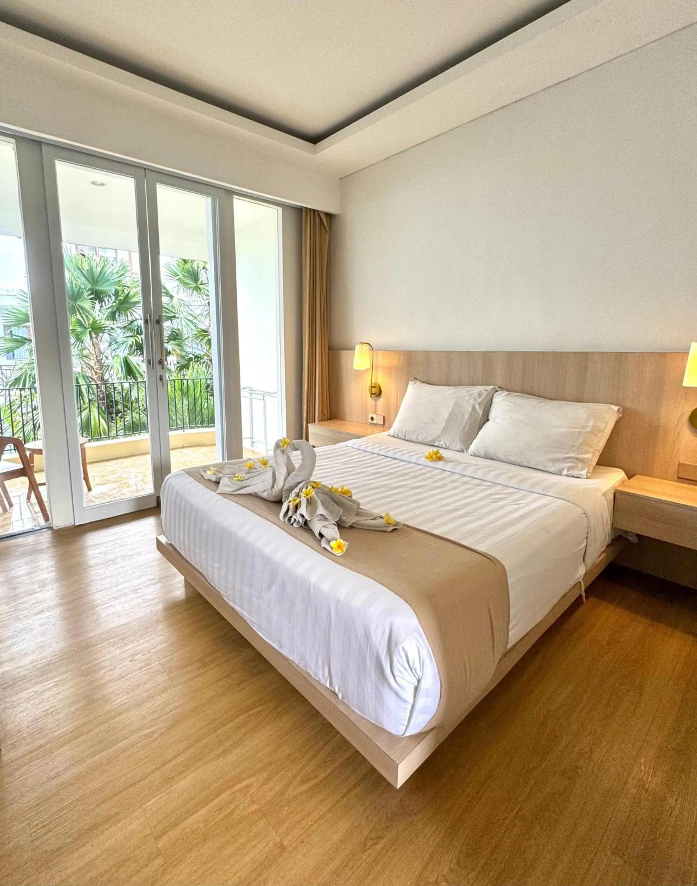 Bedroom, Bed in The Hita Apartement