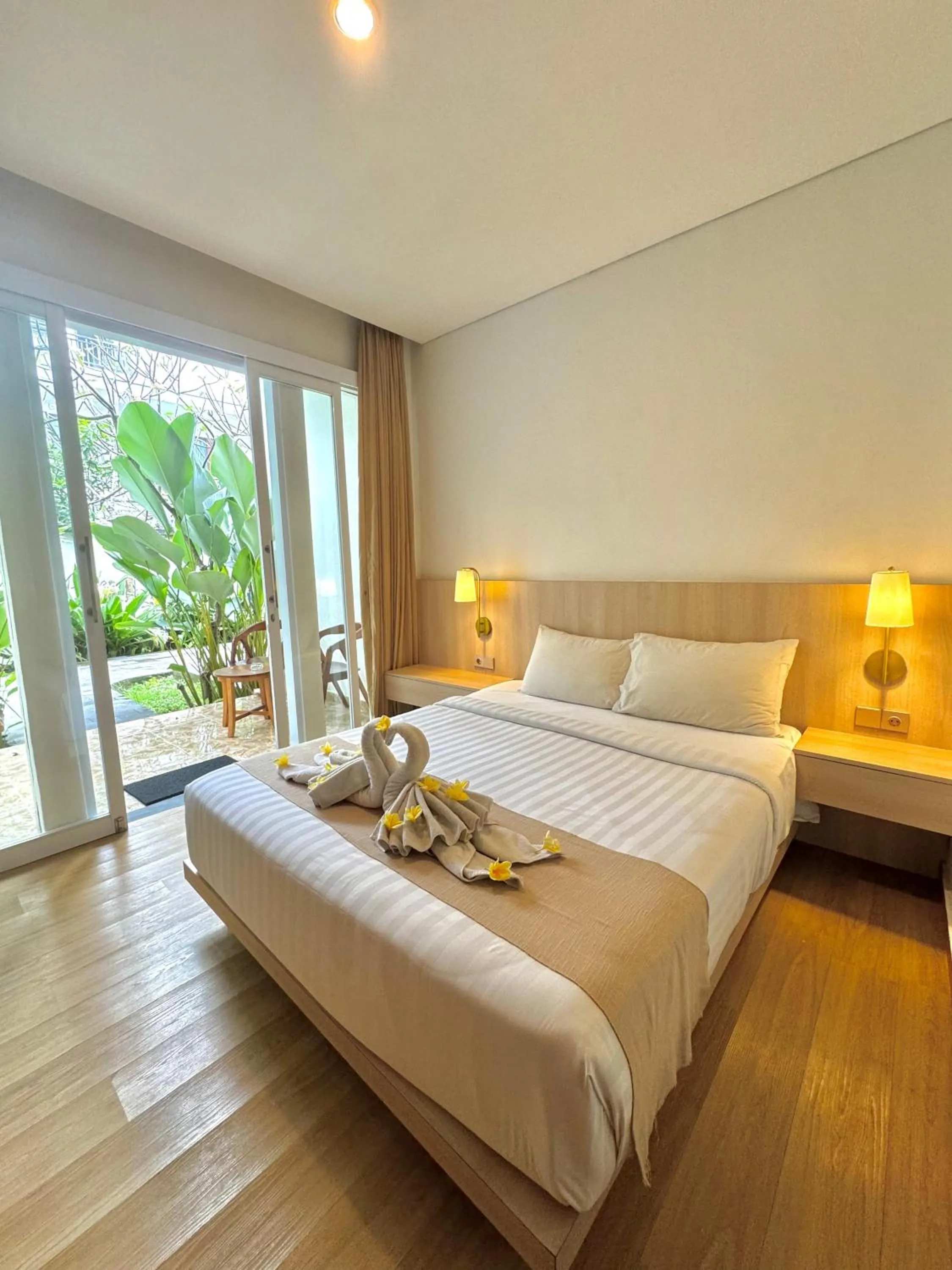 Bedroom, Bed in The Hita Apartement