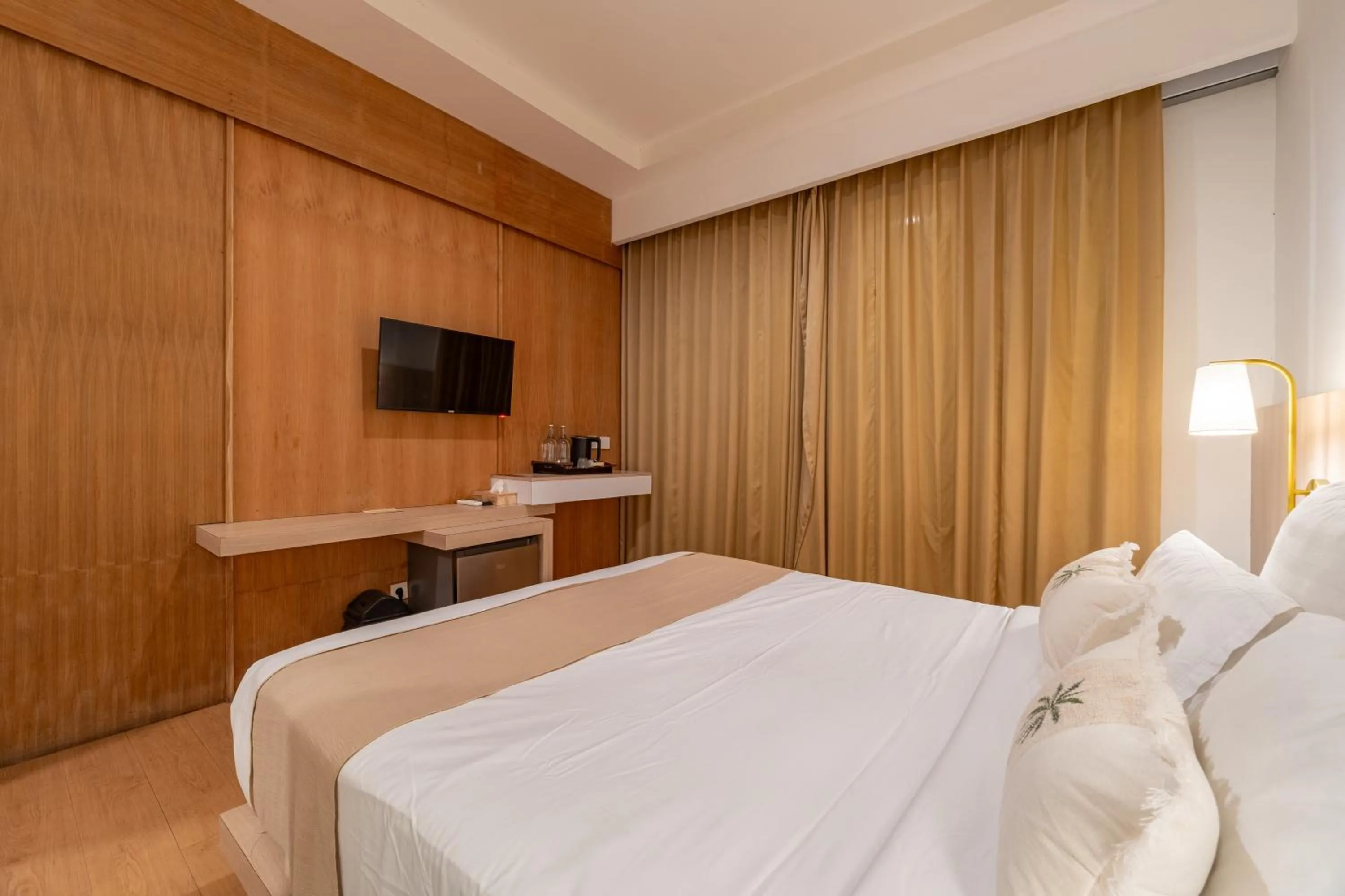 Bed in The Hita Apartement