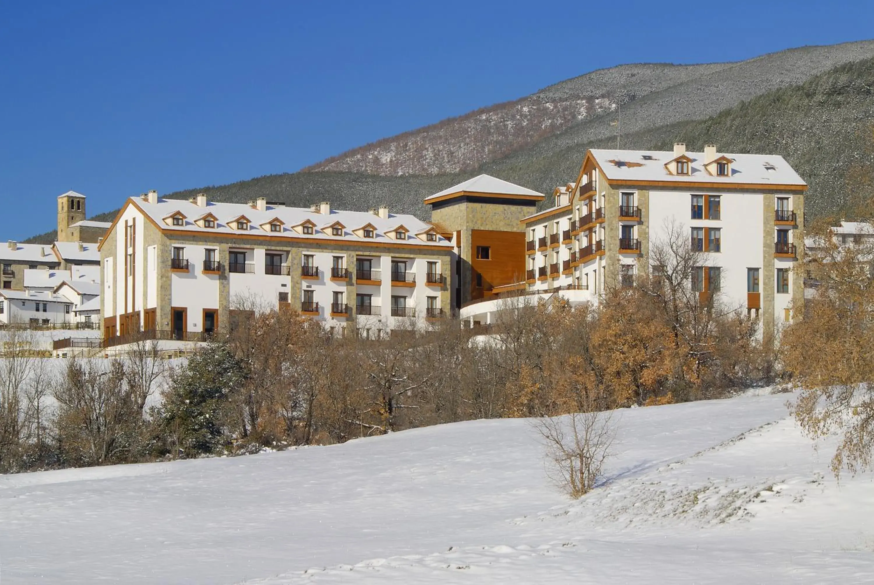 Property building in Hotel & Spa Real Badaguás Jaca Property building in Hotel & Spa Real Badaguás Jaca