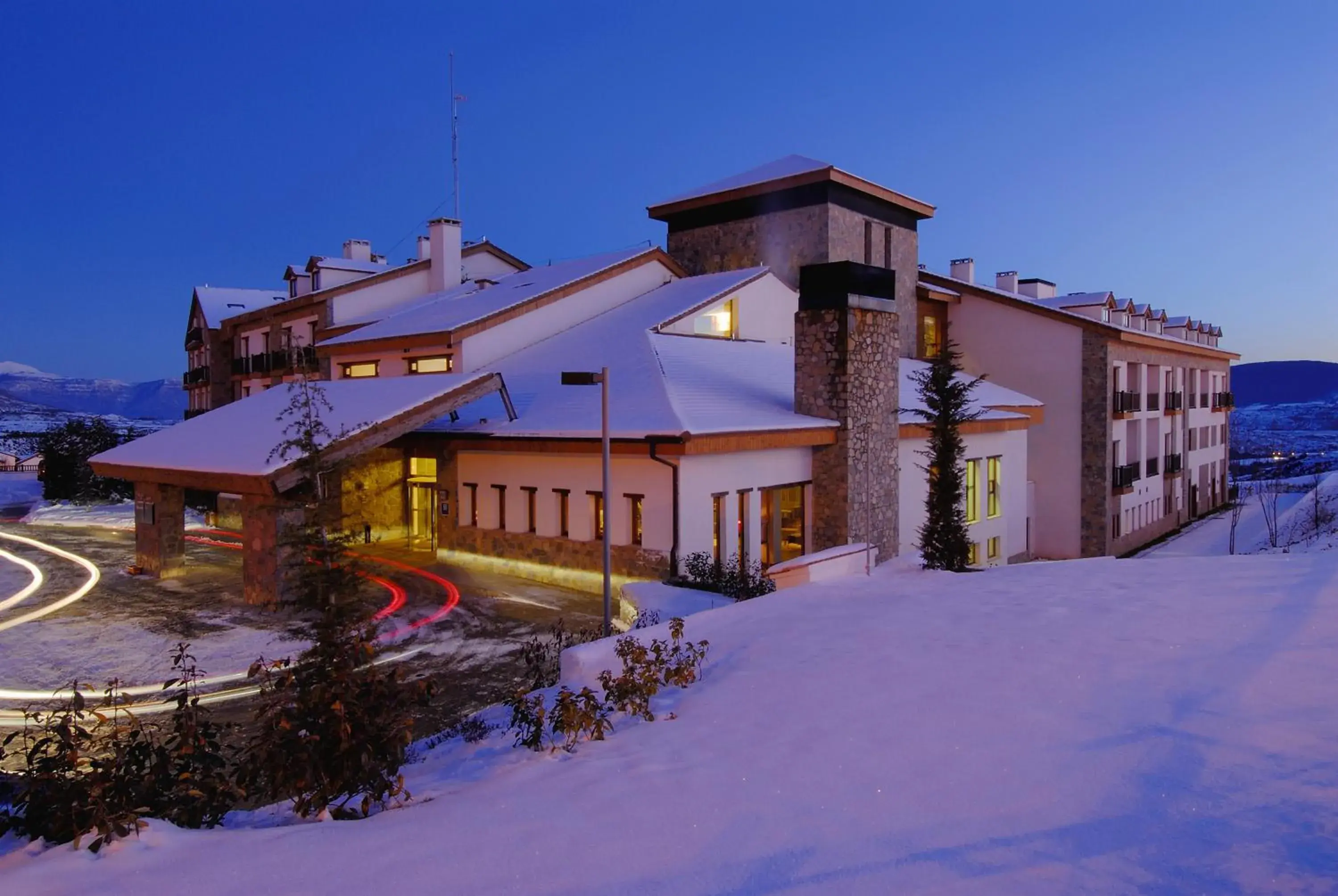 Property building in Hotel & Spa Real Badaguás Jaca Property building in Hotel & Spa Real Badaguás Jaca