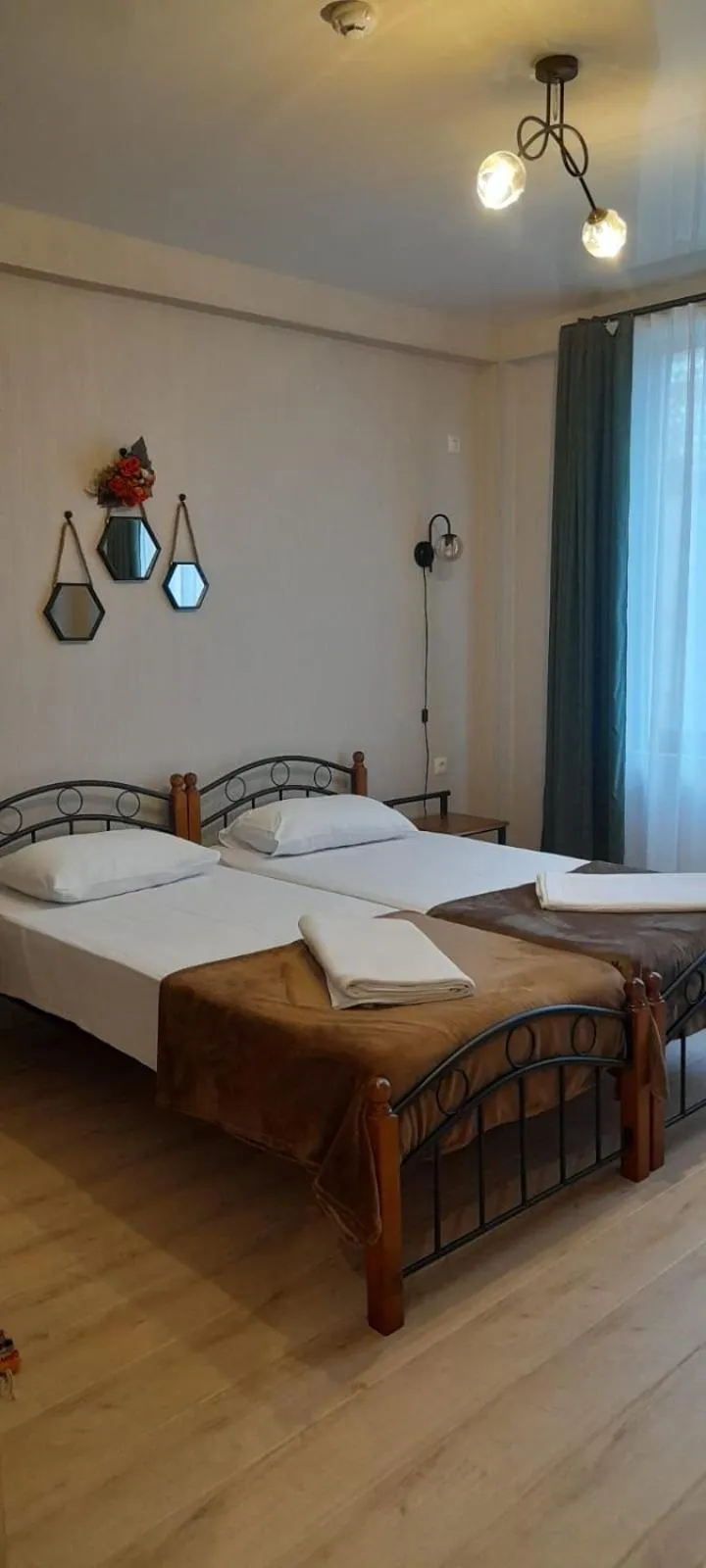 Bed in CHOGO Hotel Kutaisi