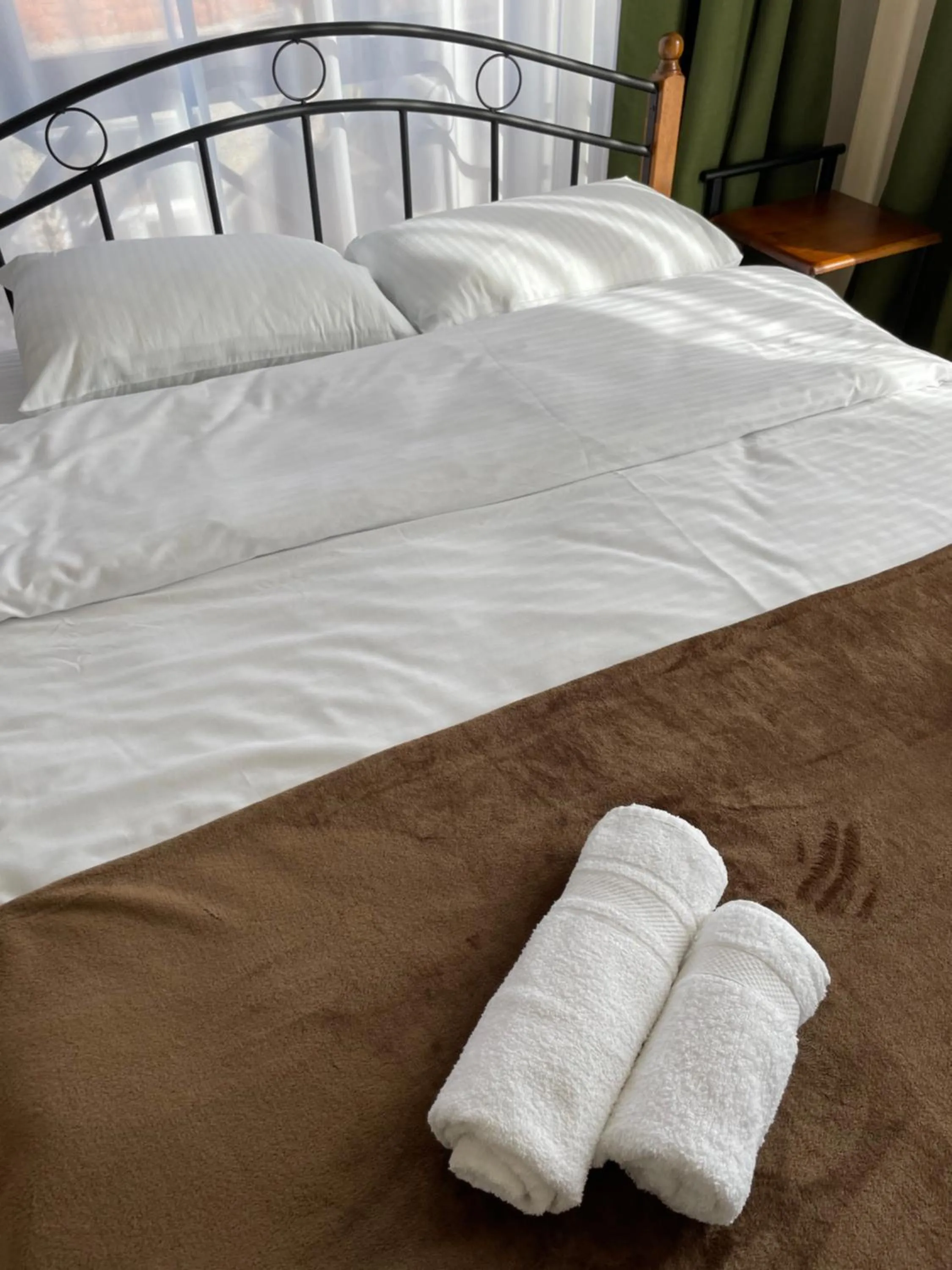 Bed in CHOGO Hotel Kutaisi