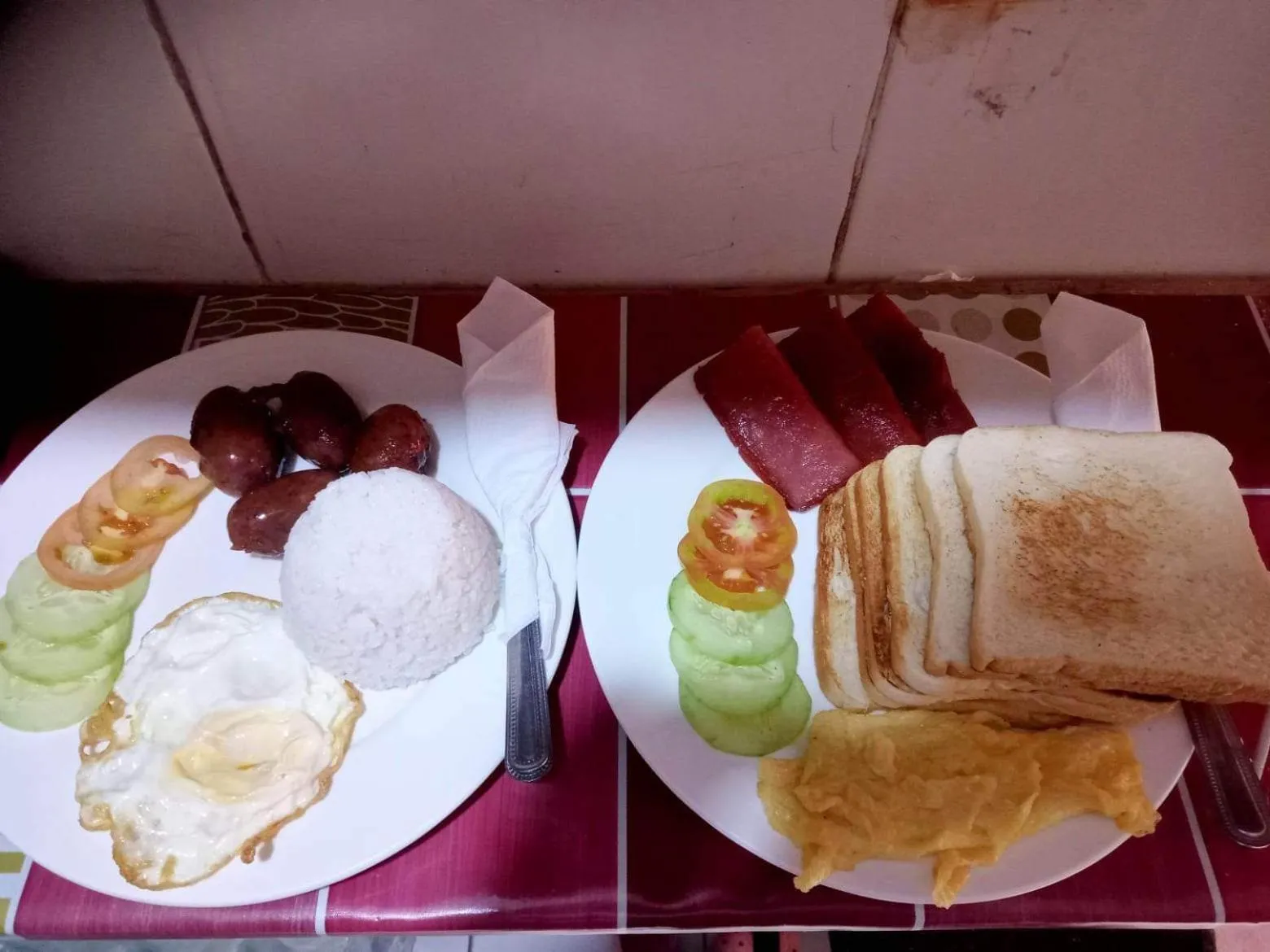 Breakfast in Sang Yoo Mountain View Tagaytay Staycation - Over Looking Of Taal Volcano