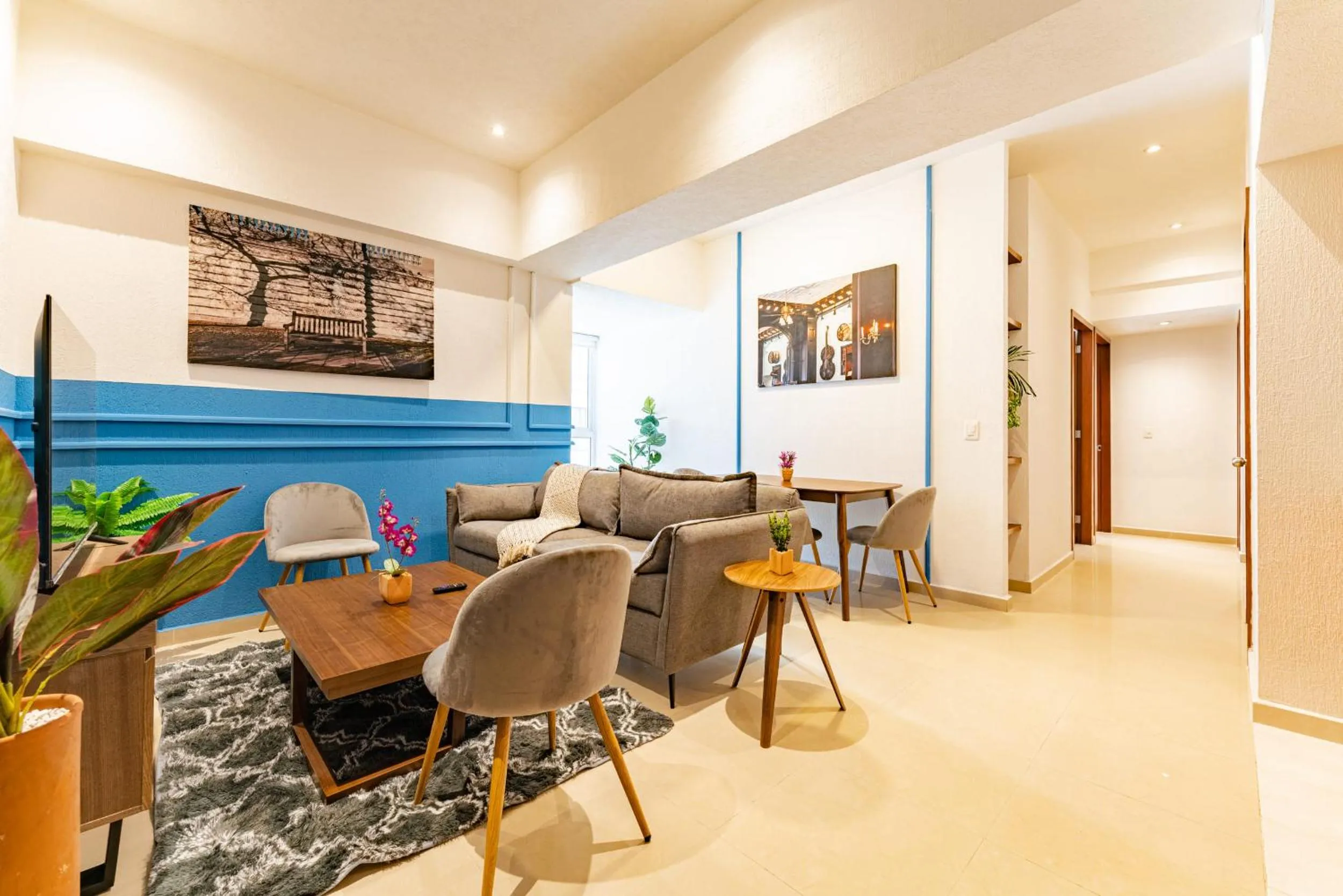 Living room in Anahuac Apartments by VH