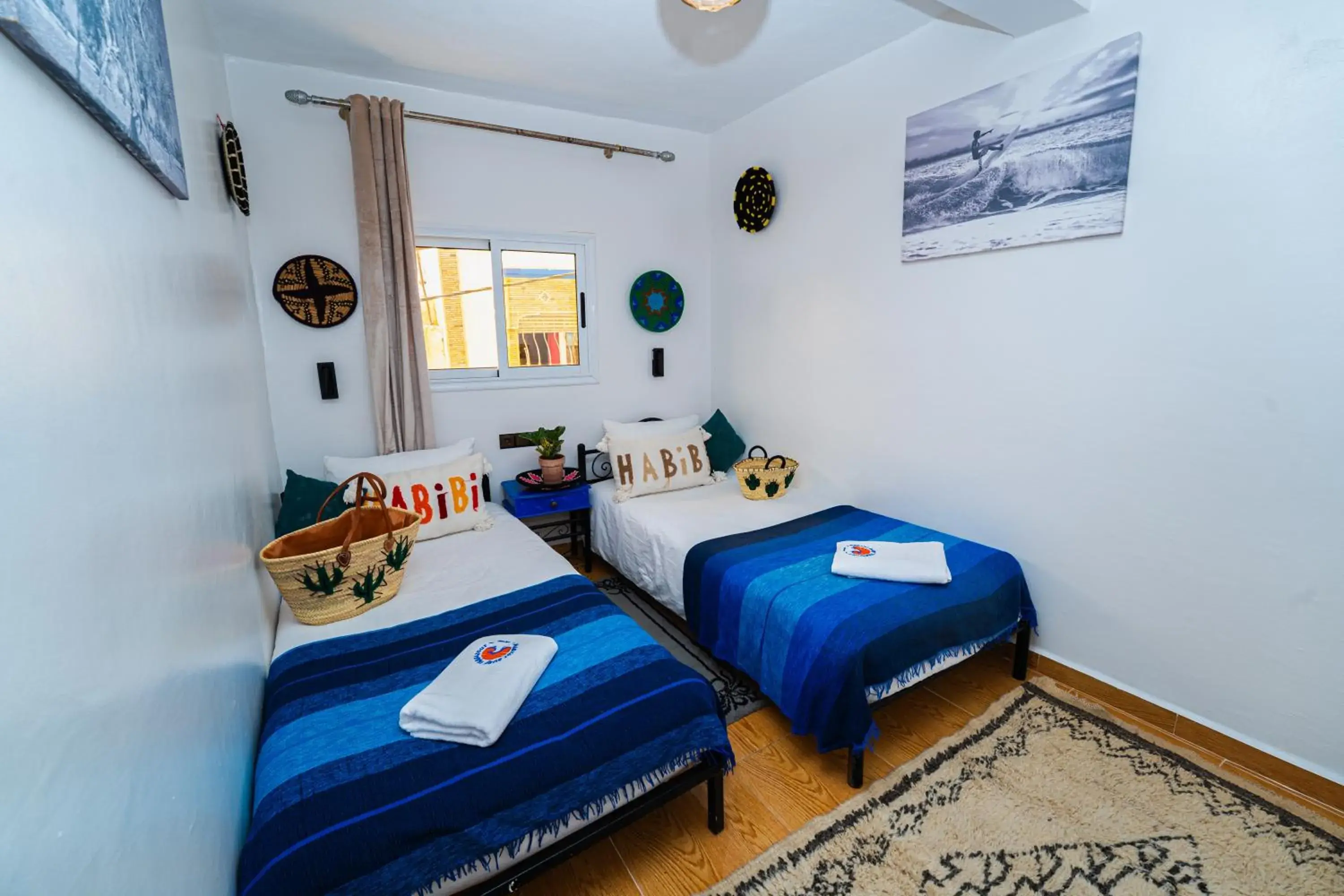 Twin Room in Mabidi Surf Taghazout Twin Room in Mabidi Surf Taghazout