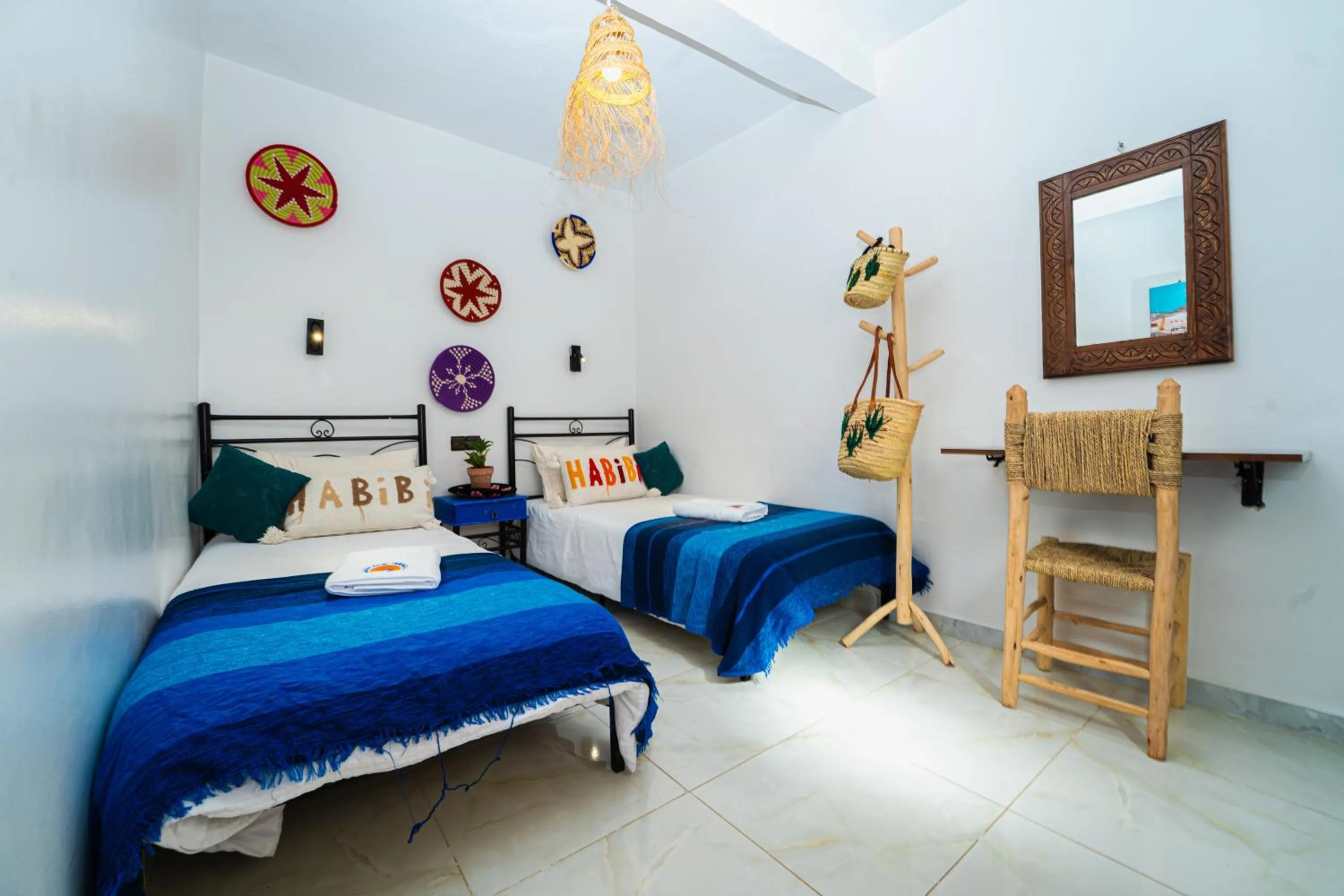 Double or Twin Room with Private Bathroom in Mabidi Surf Taghazout