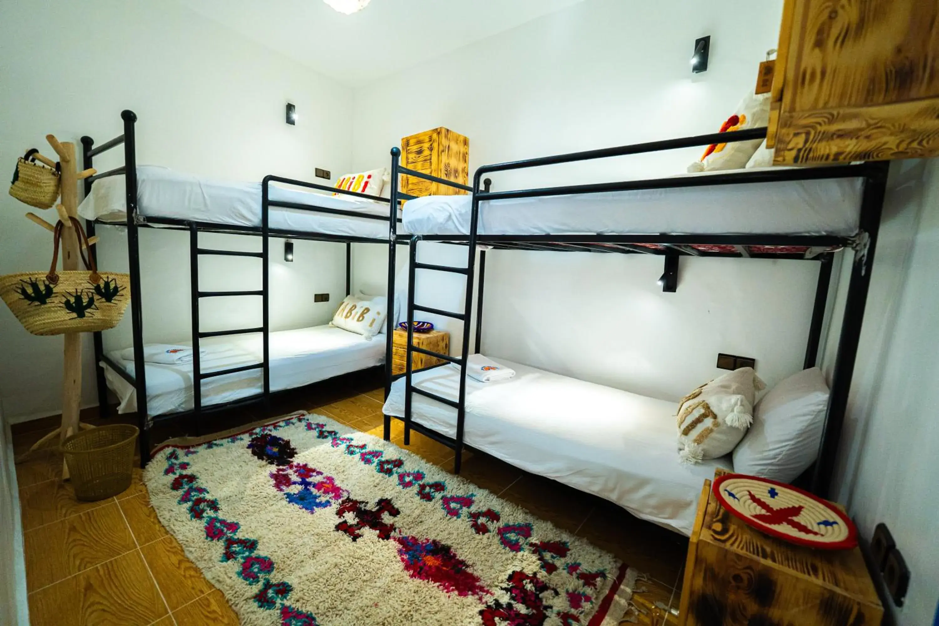 Bed in 4-Bed Mixed Dormitory Room in Mabidi Surf Taghazout Bed in 4-Bed Mixed Dormitory Room in Mabidi Surf Taghazout
