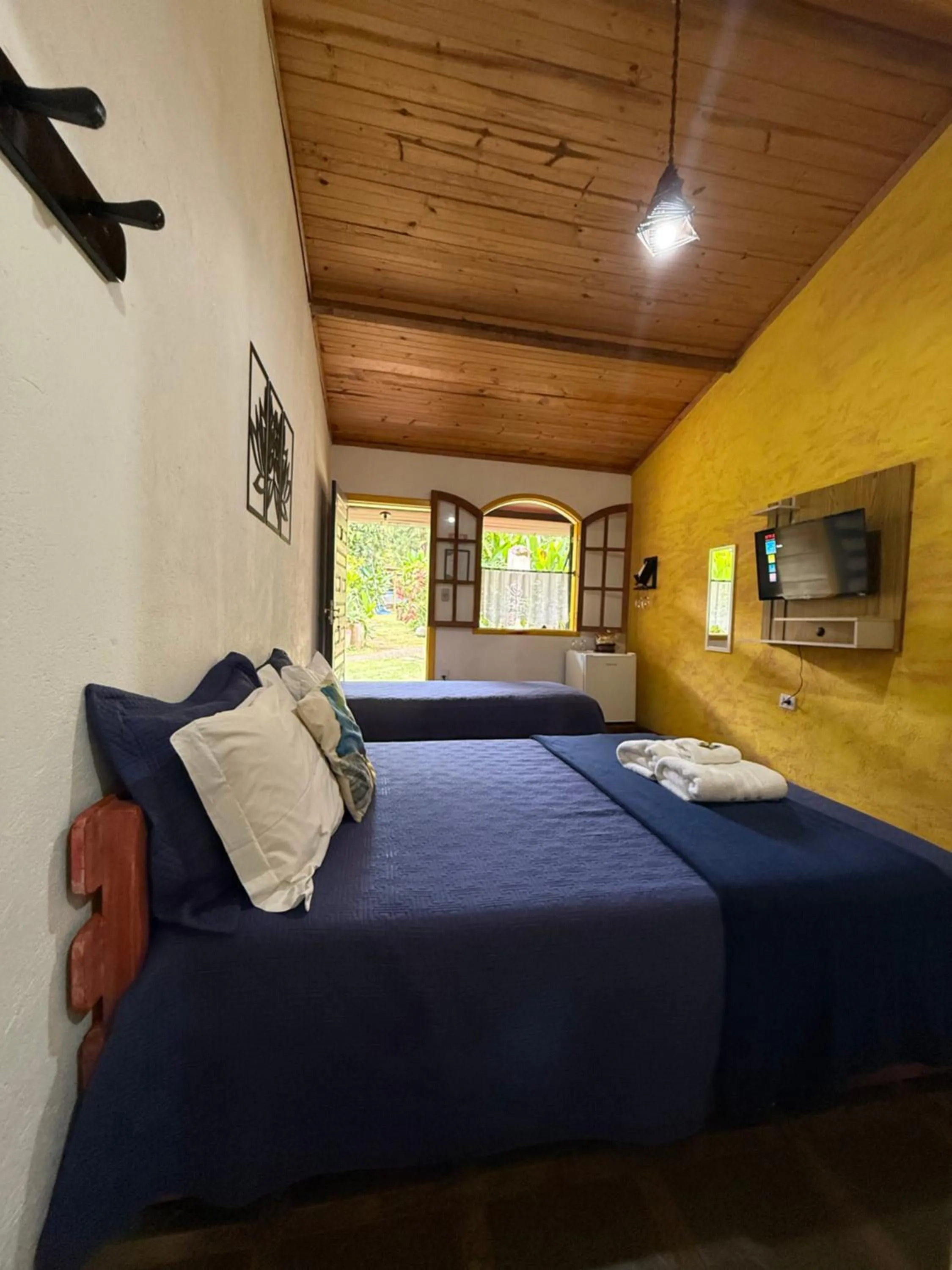 Bed in Pousada das Brumas