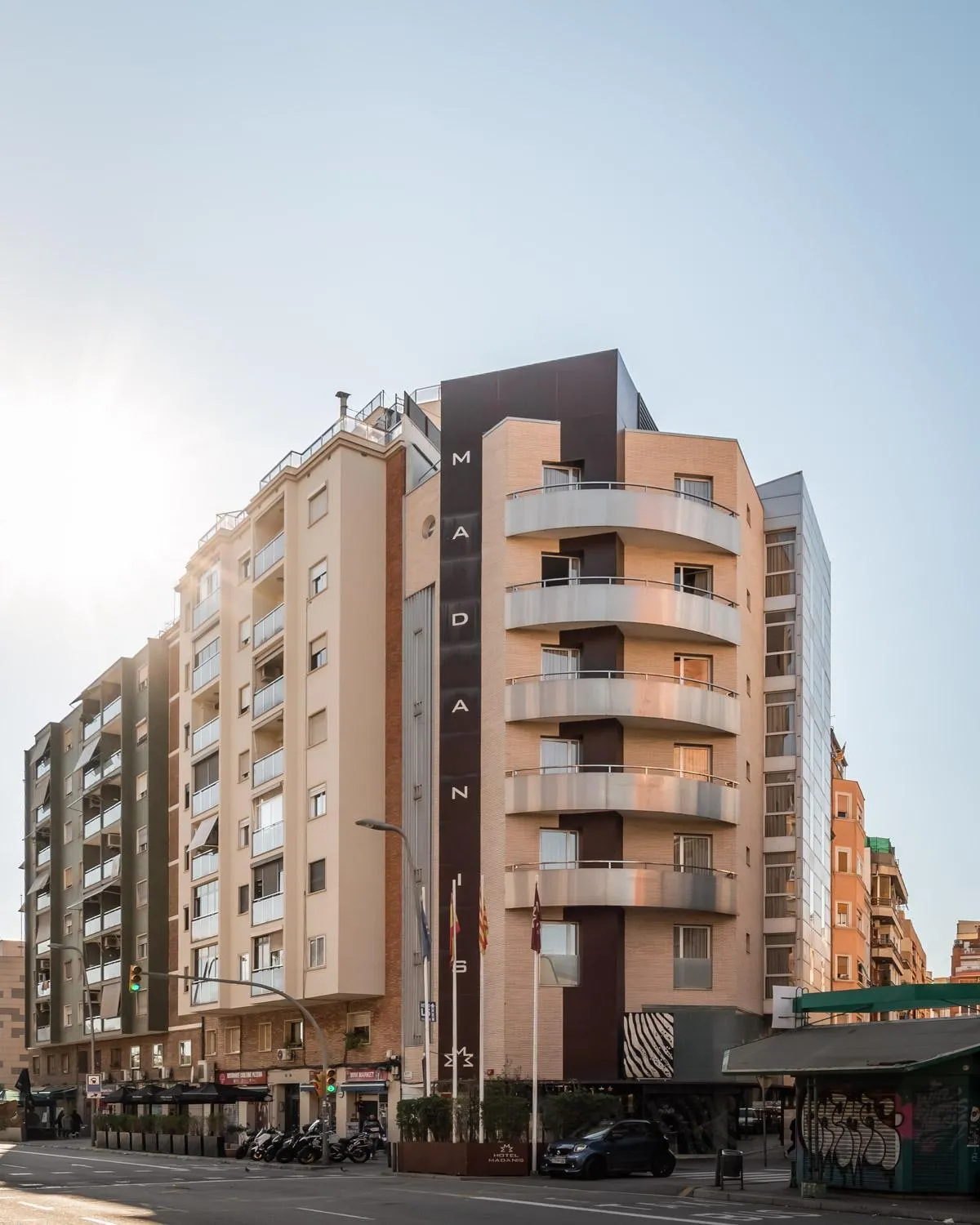 Property building in Hotel Madanis