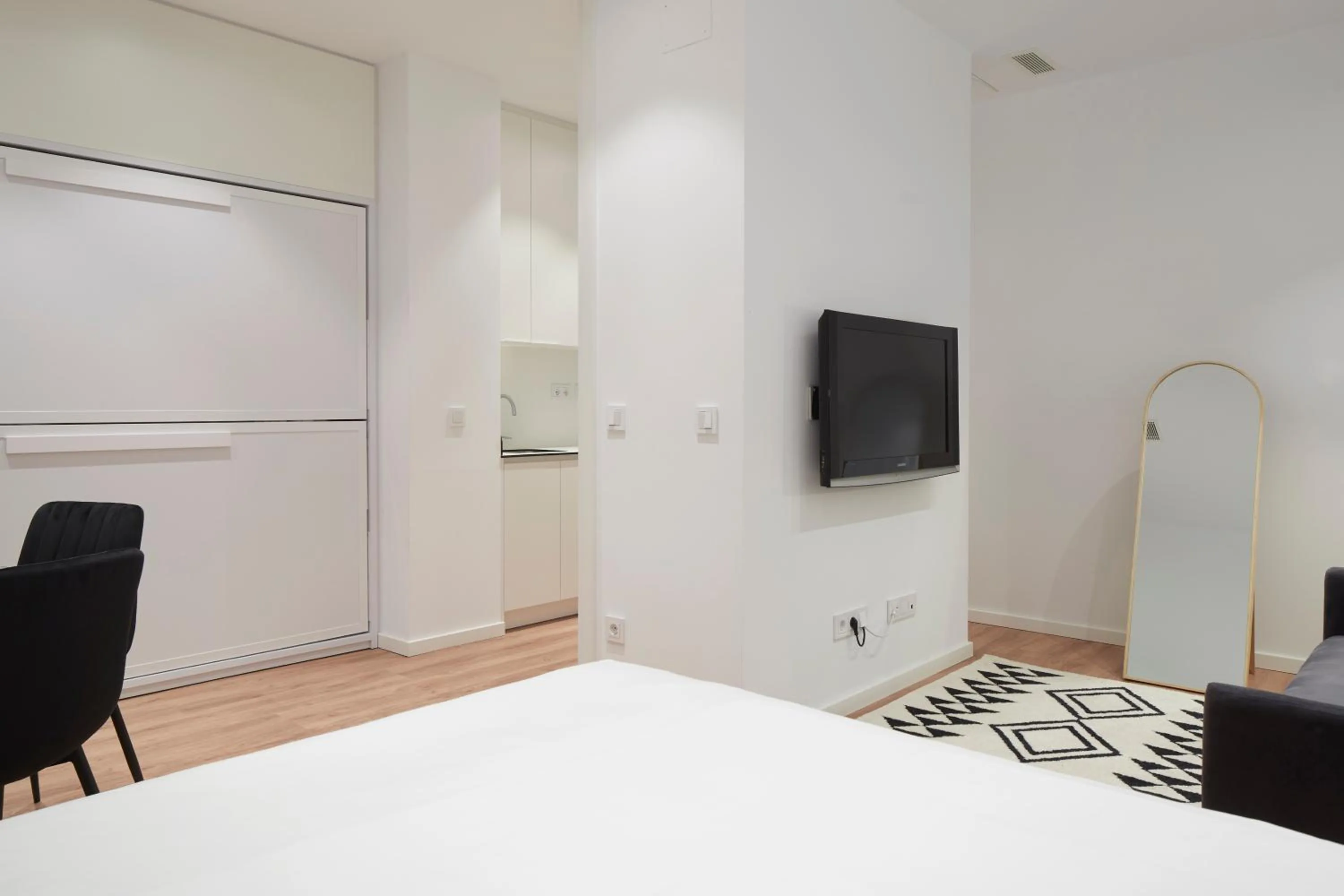 Photo of the whole room, Bed in Hotel Iriguibel Huarte Pamplona