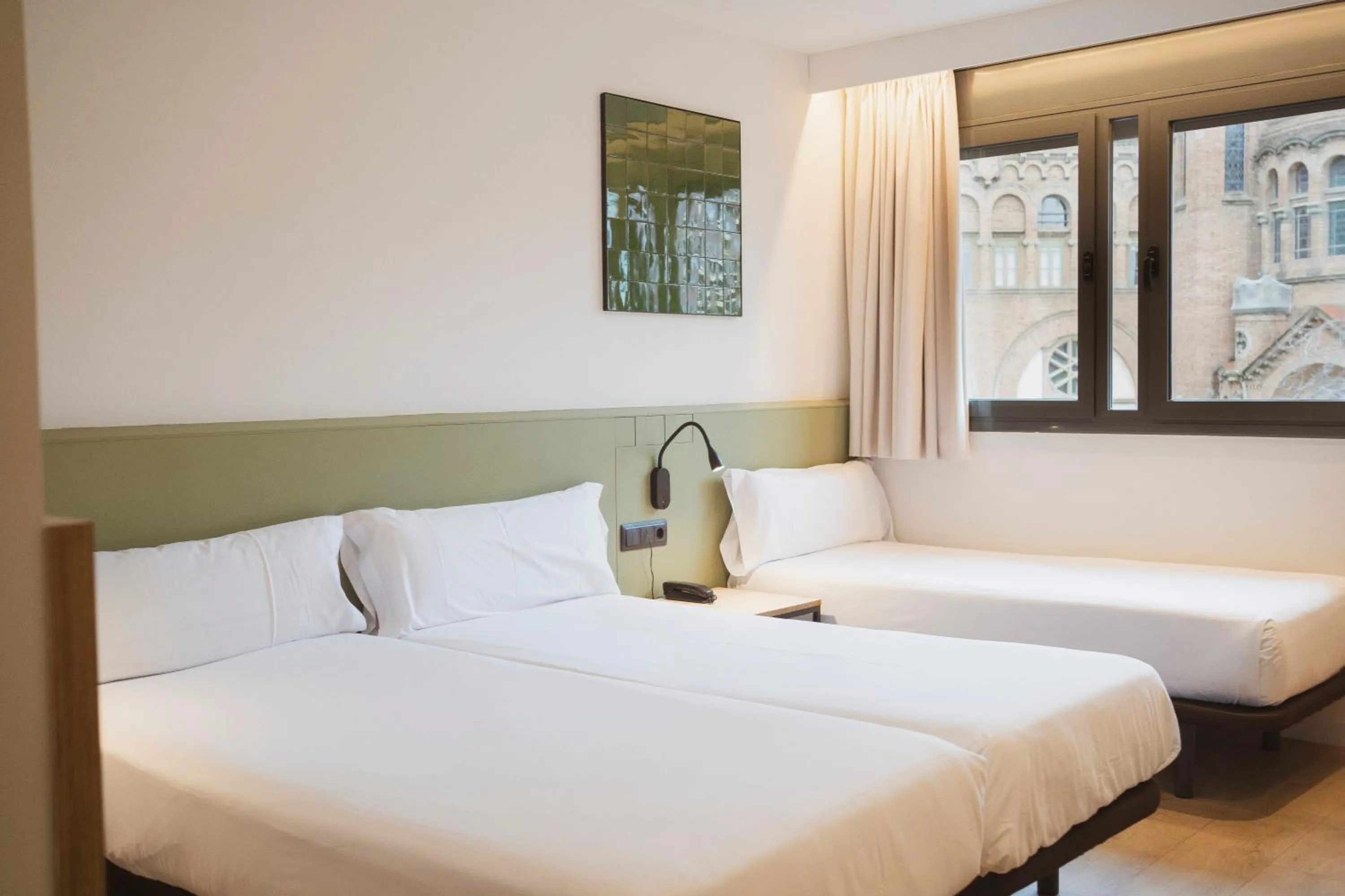 Bed in Hotel Sant Pau