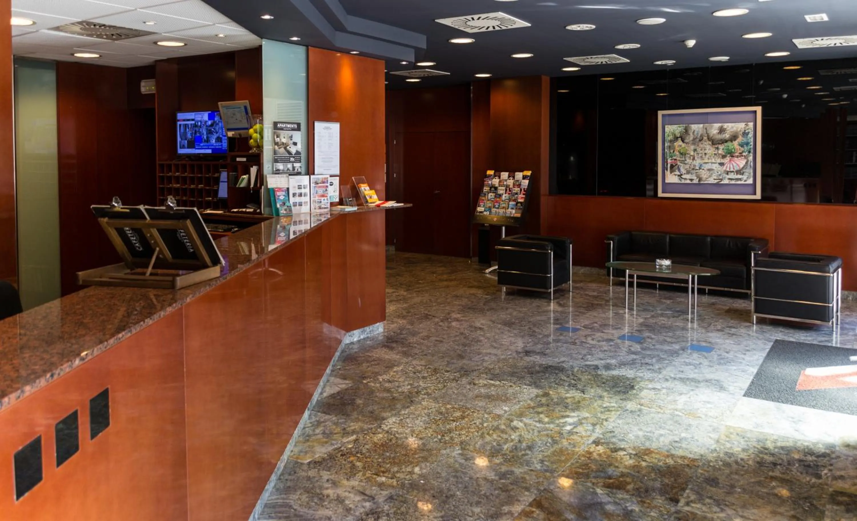 Lobby or reception in Hotel Sant Pau