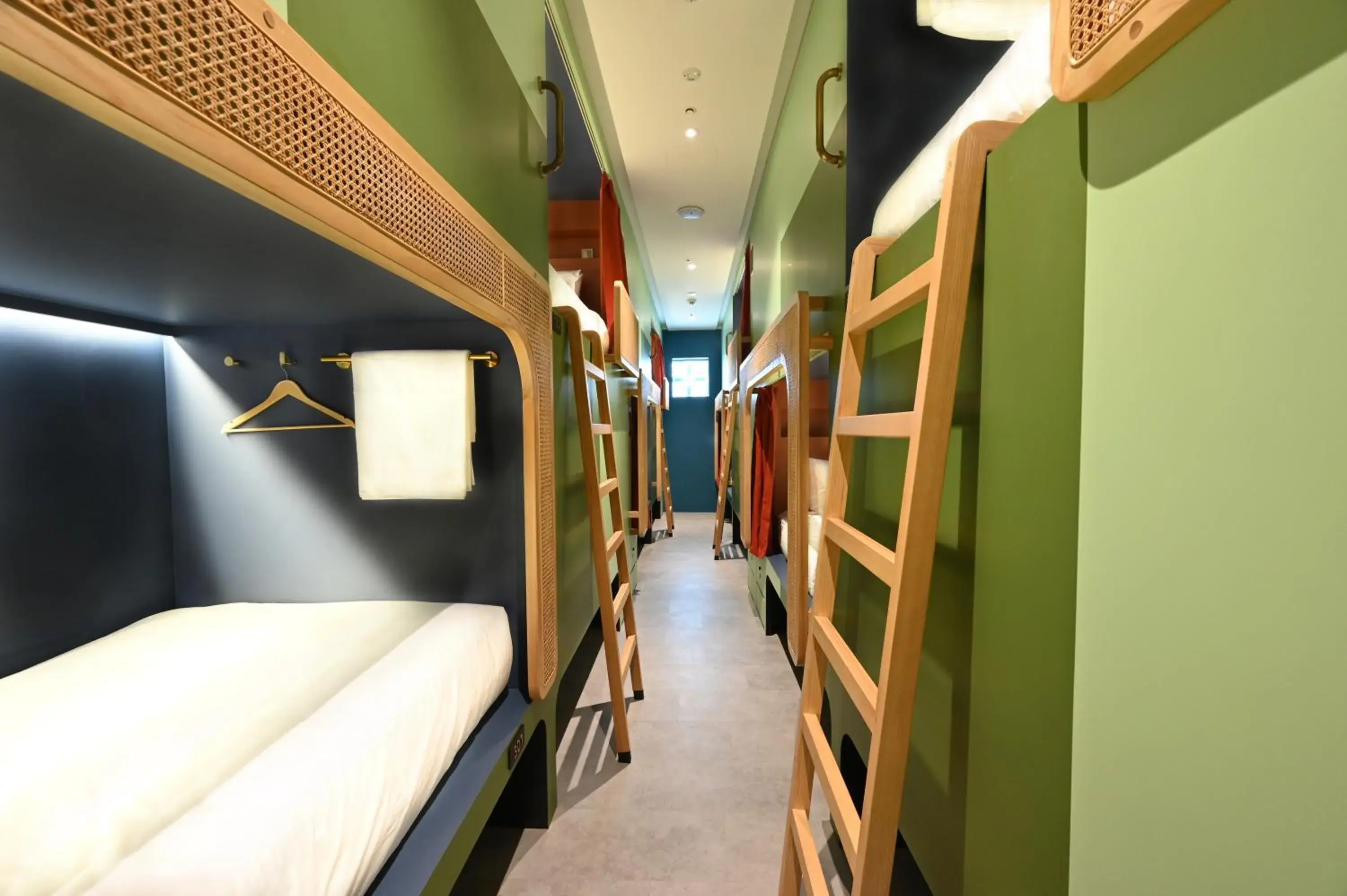 Bed in Dream Chaser Boutique Capsule Hotel Bed in Dream Chaser Boutique Capsule Hotel