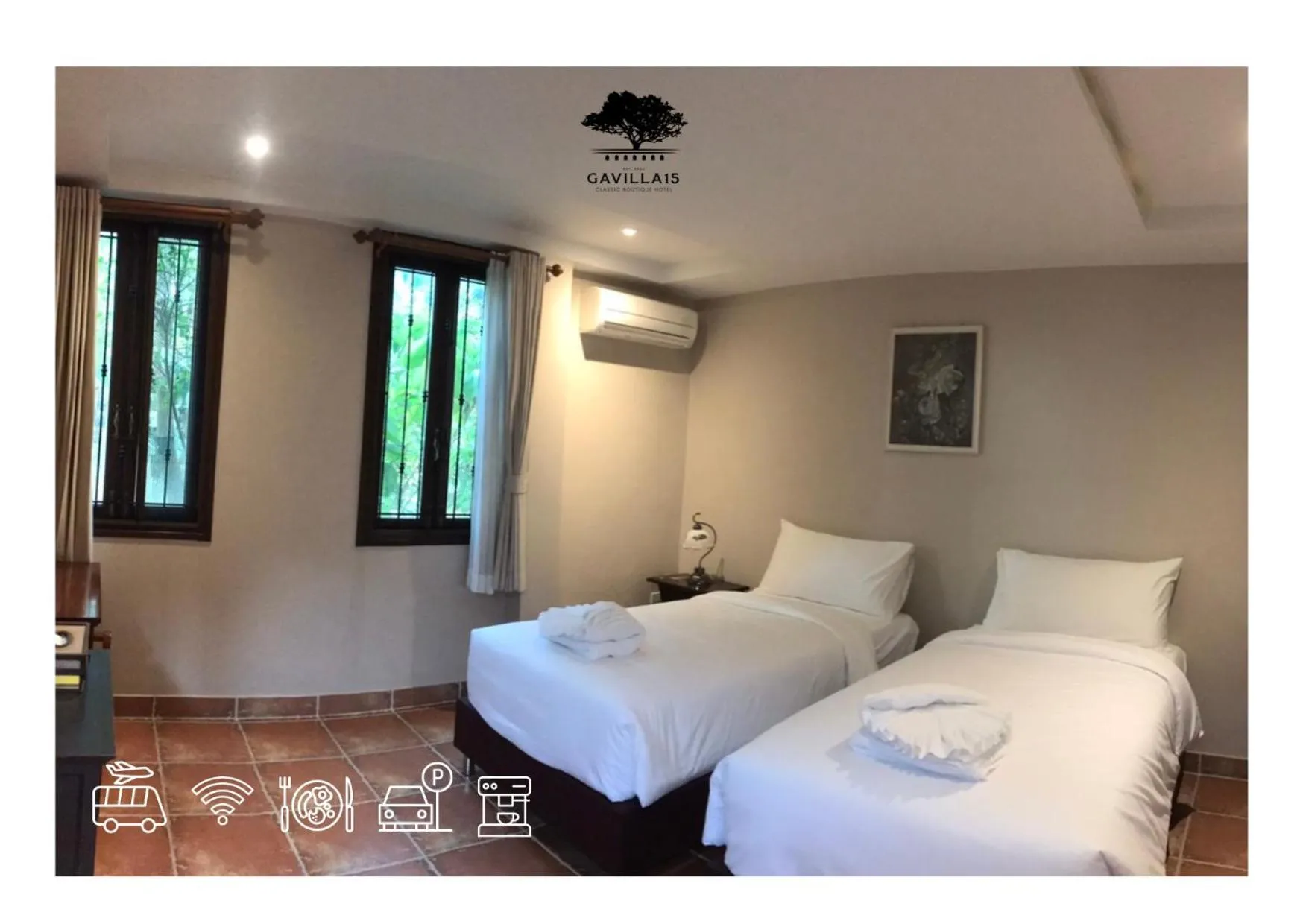 Bed in Gavill15 Classic Boutique House