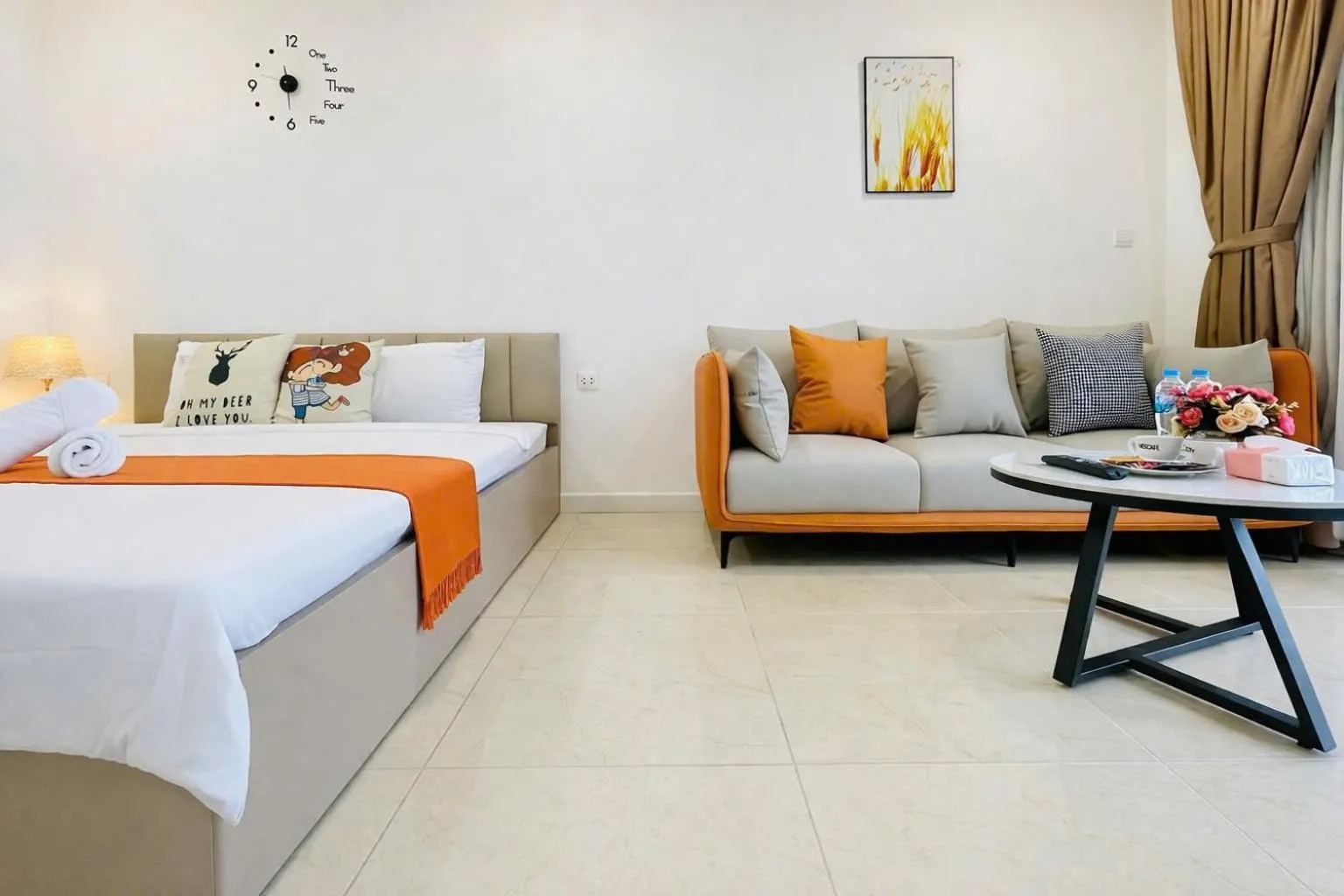 Bed in Vinhomes Dcapitale - Studio
