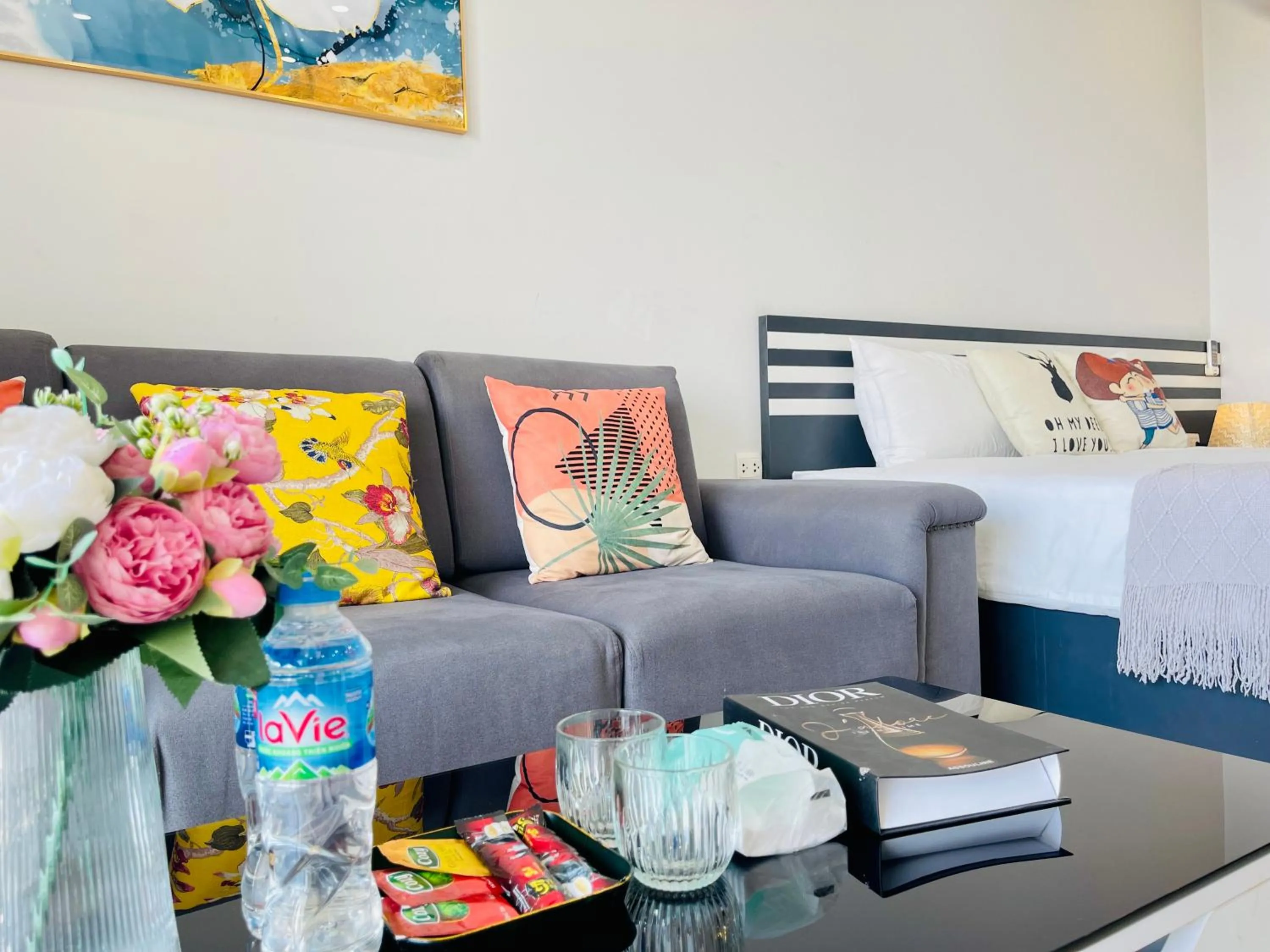 Bed in Vinhomes Dcapitale - Studio