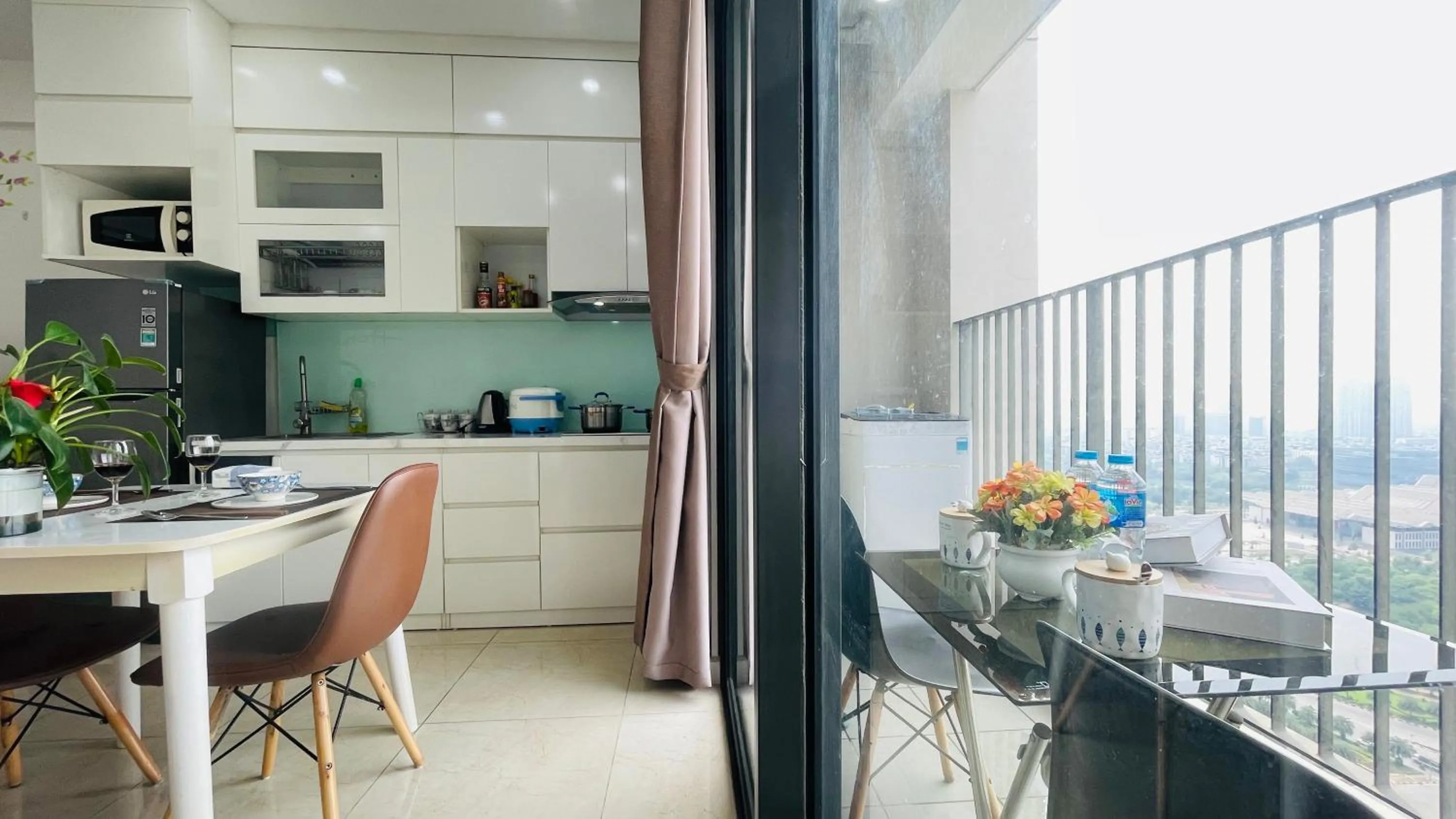 Balcony/Terrace in Vinhomes Dcapitale - Studio