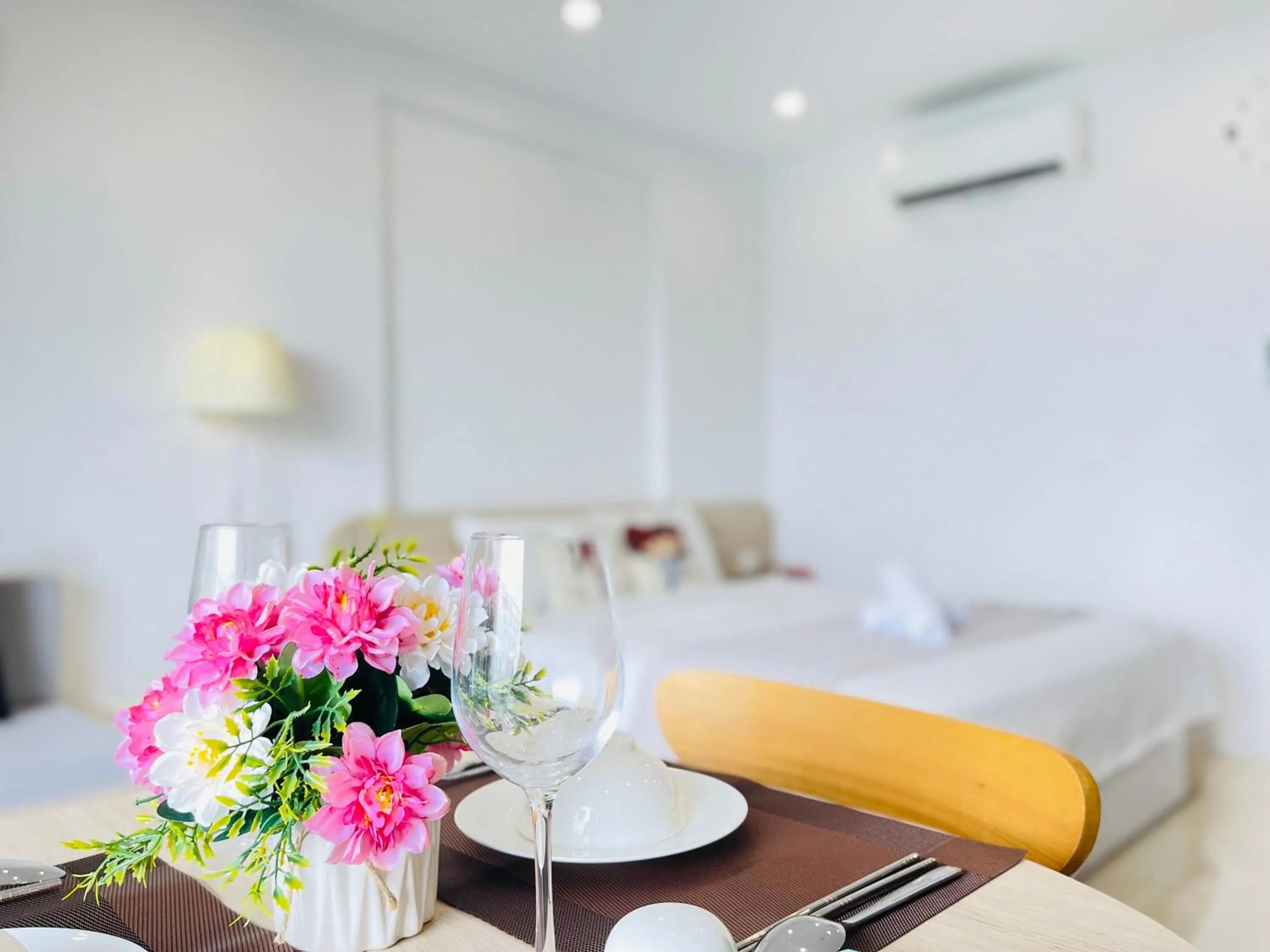 Photo of the whole room, Bed in Vinhomes Dcapitale - Studio