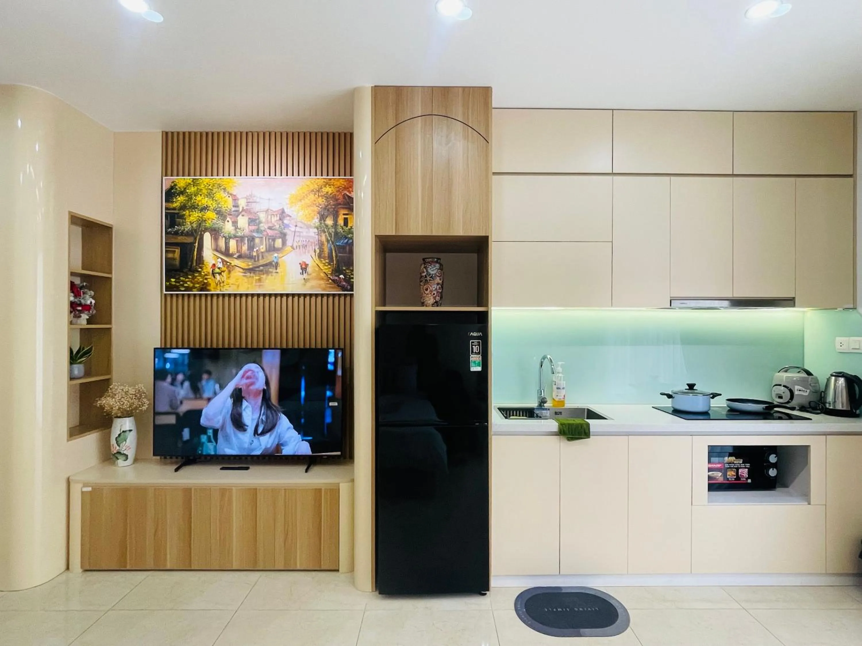 TV and multimedia in Vinhomes Dcapitale - Studio