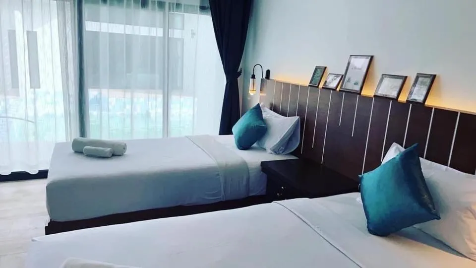 Property building, Bed in Blue Ba You Resort