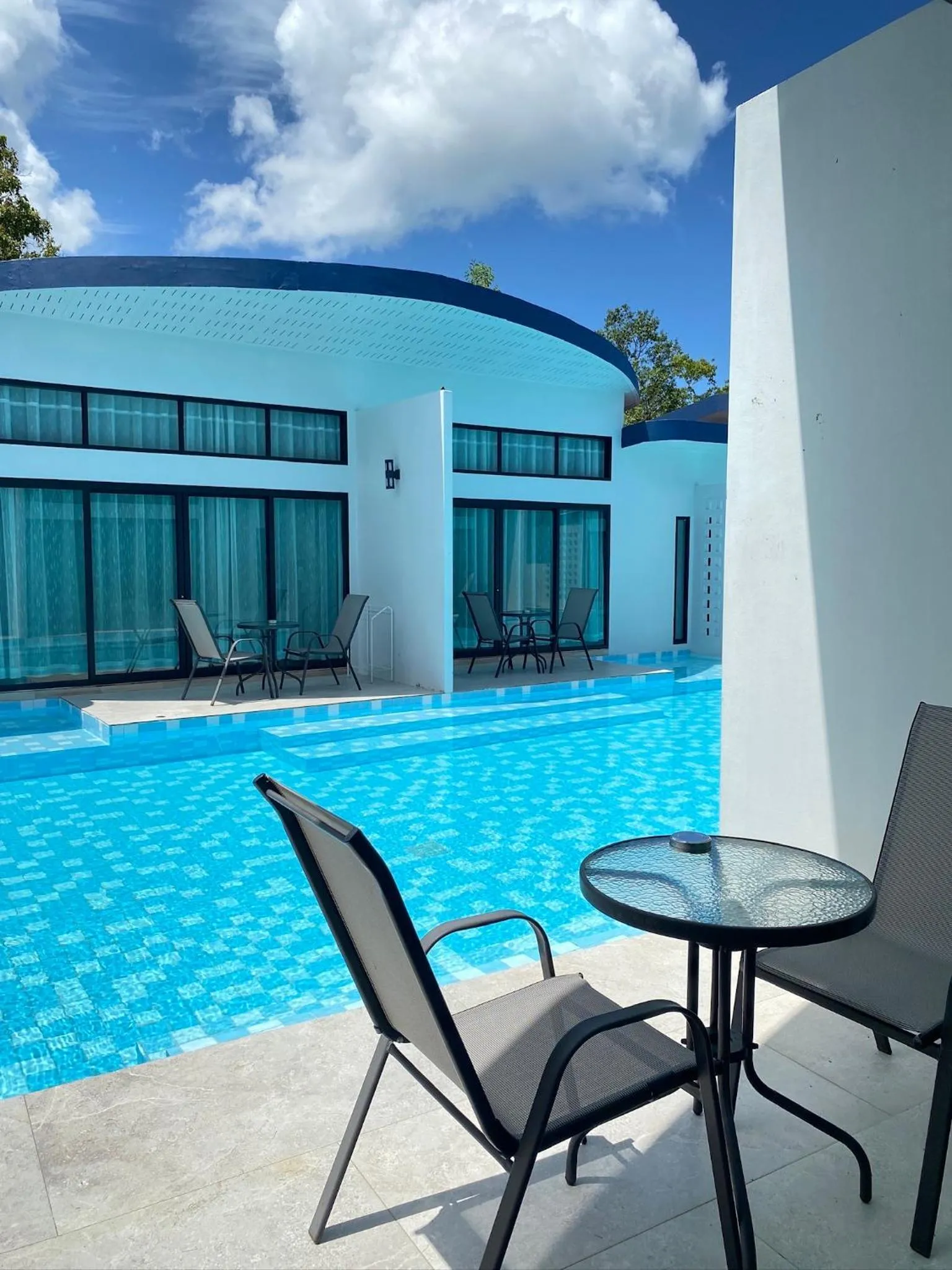 Patio in Blue Ba You Resort