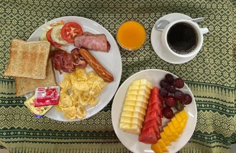 Breakfast in Blue Ba You Resort