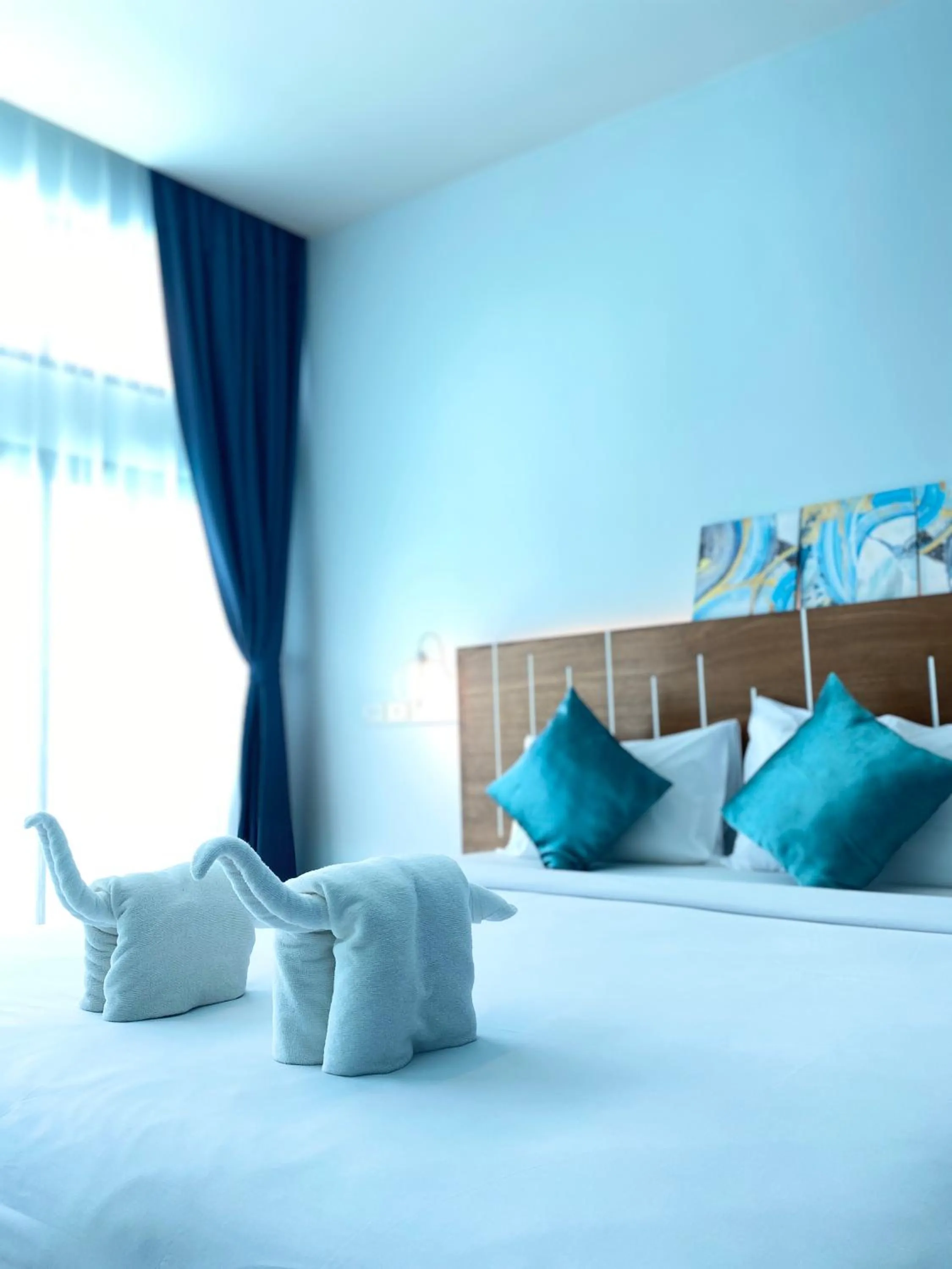 Property building, Bed in Blue Ba You Resort