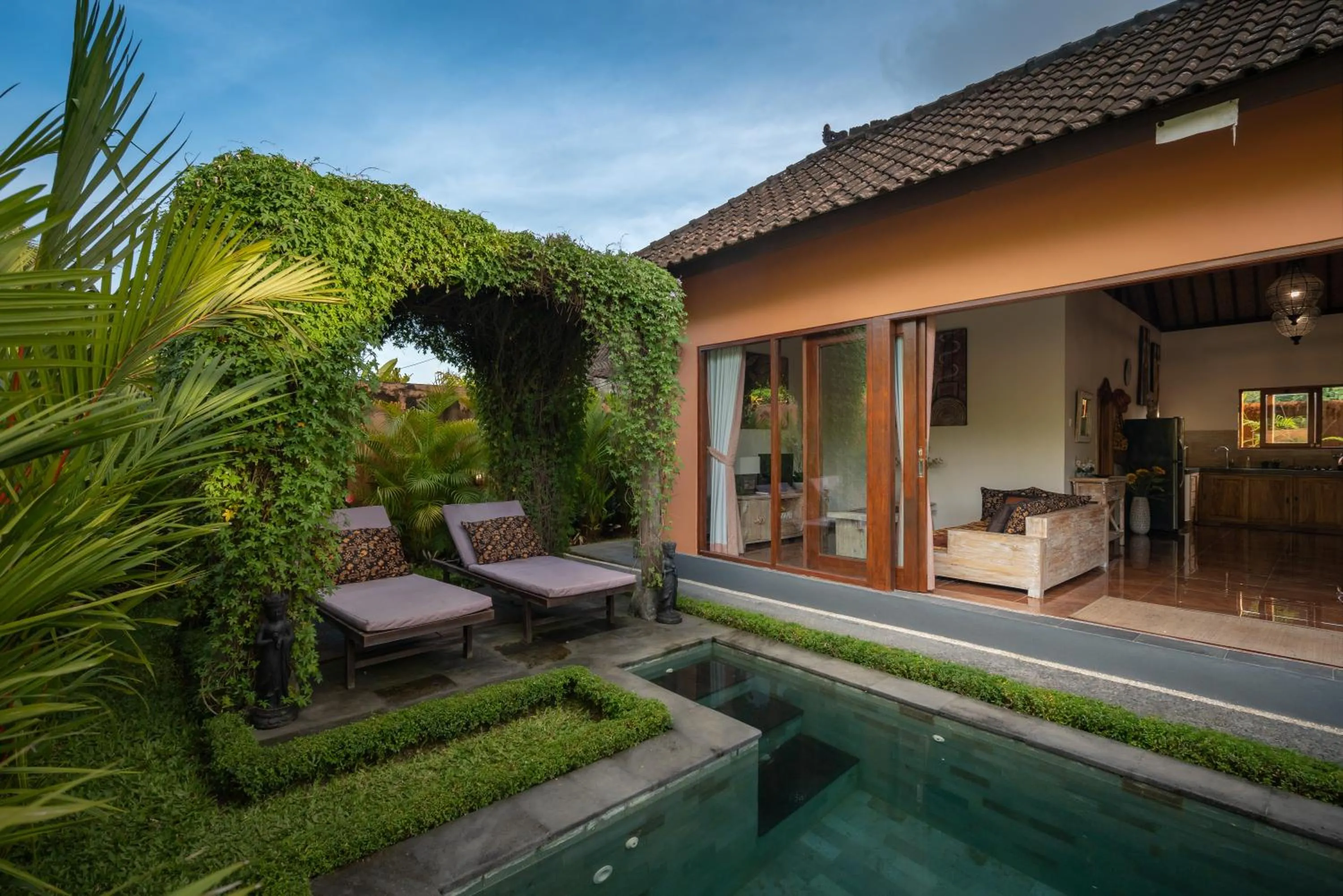 Property building in Genie Private Villa by Travellink Bali
