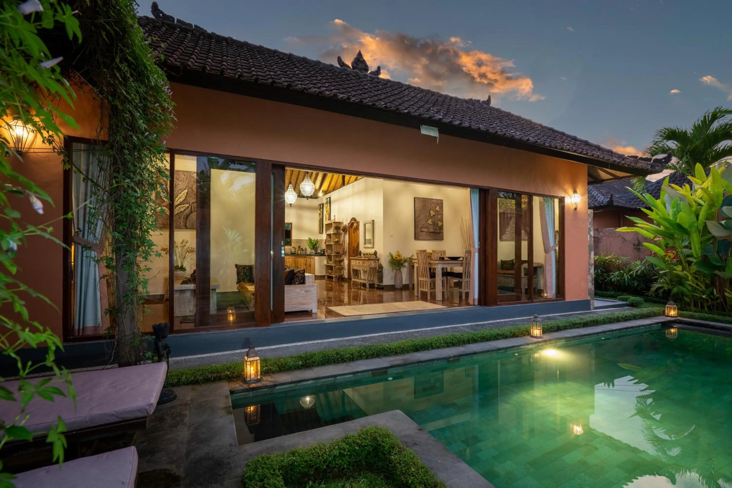 Property building in Genie Private Villa by Travellink Bali