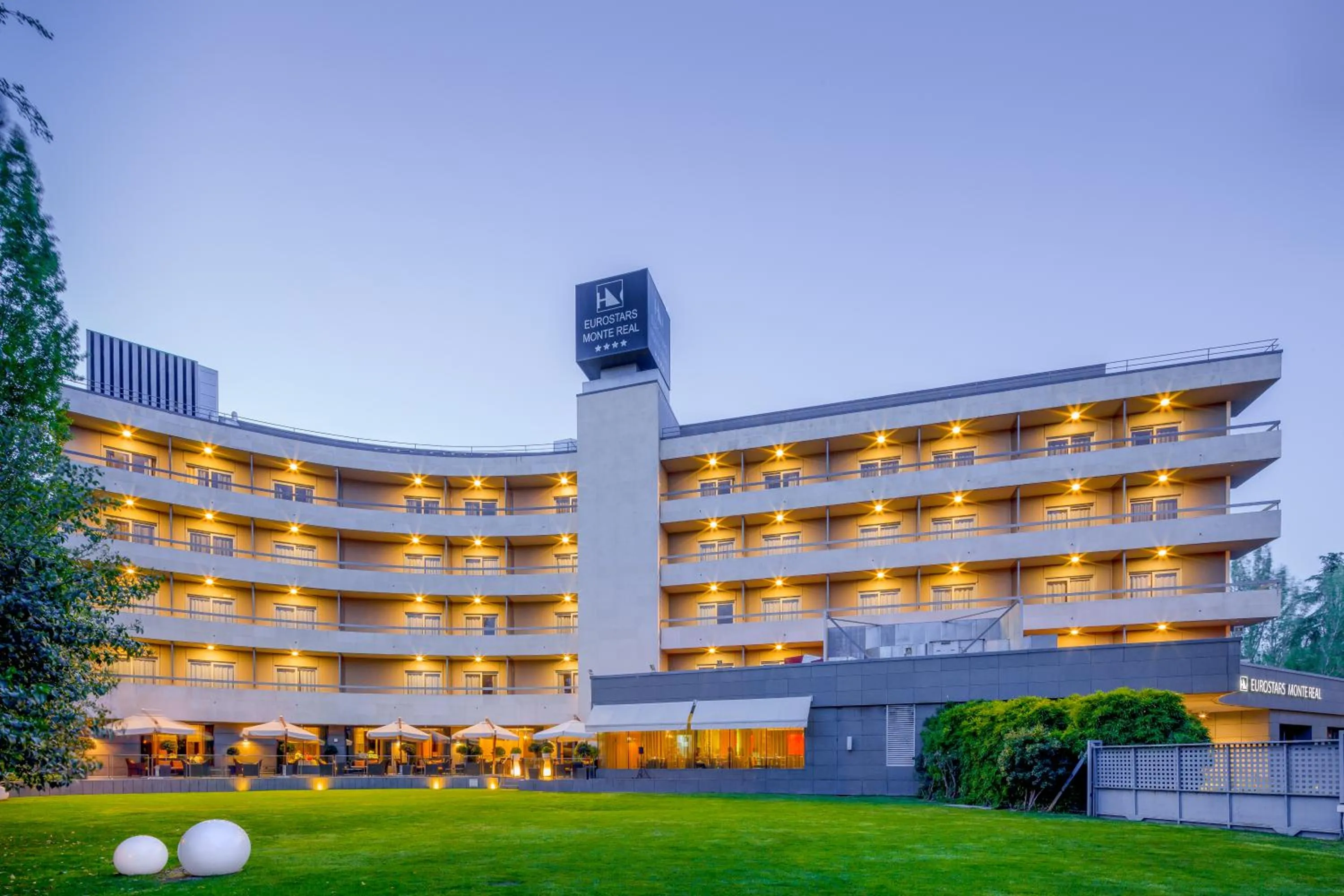 On site in Eurostars Monte Real