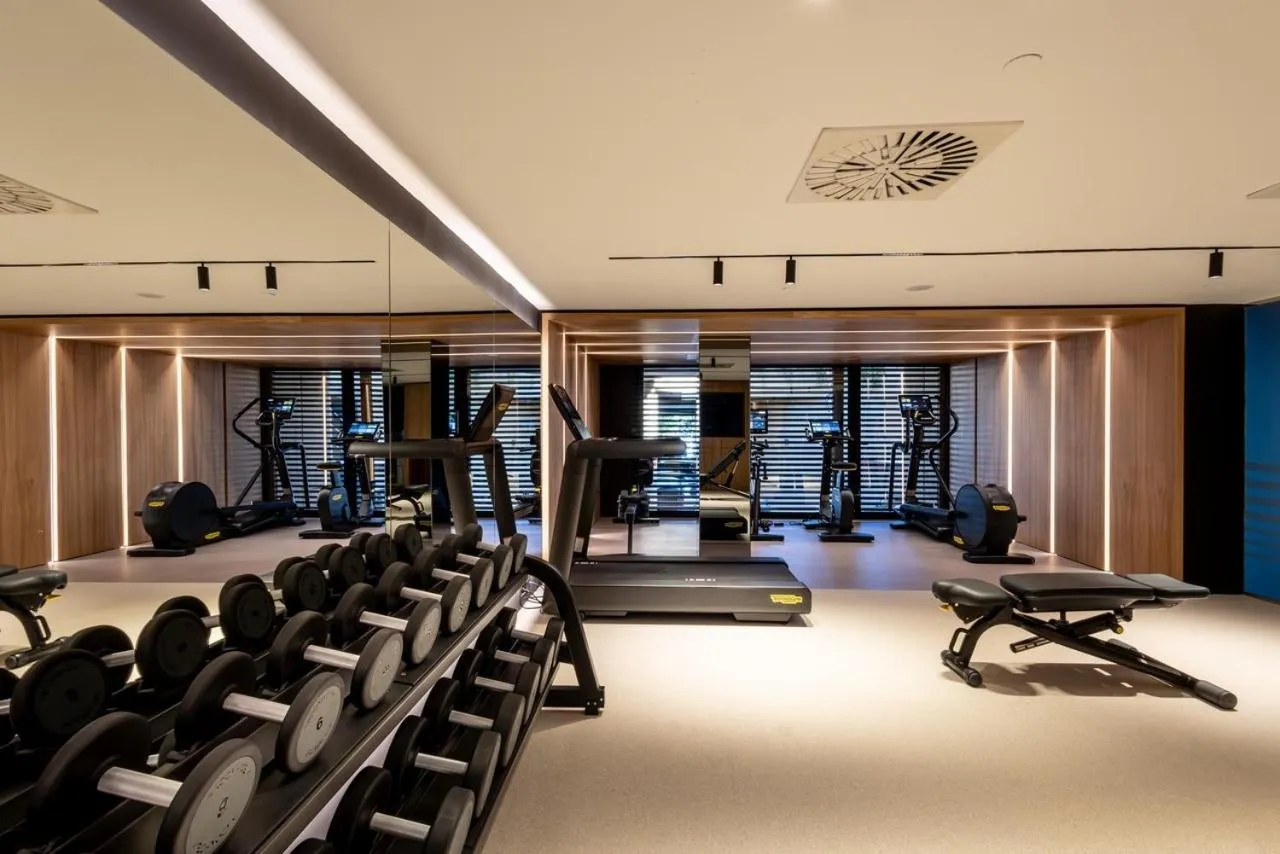 Fitness centre/facilities in Hotel Miramar Barcelona GL