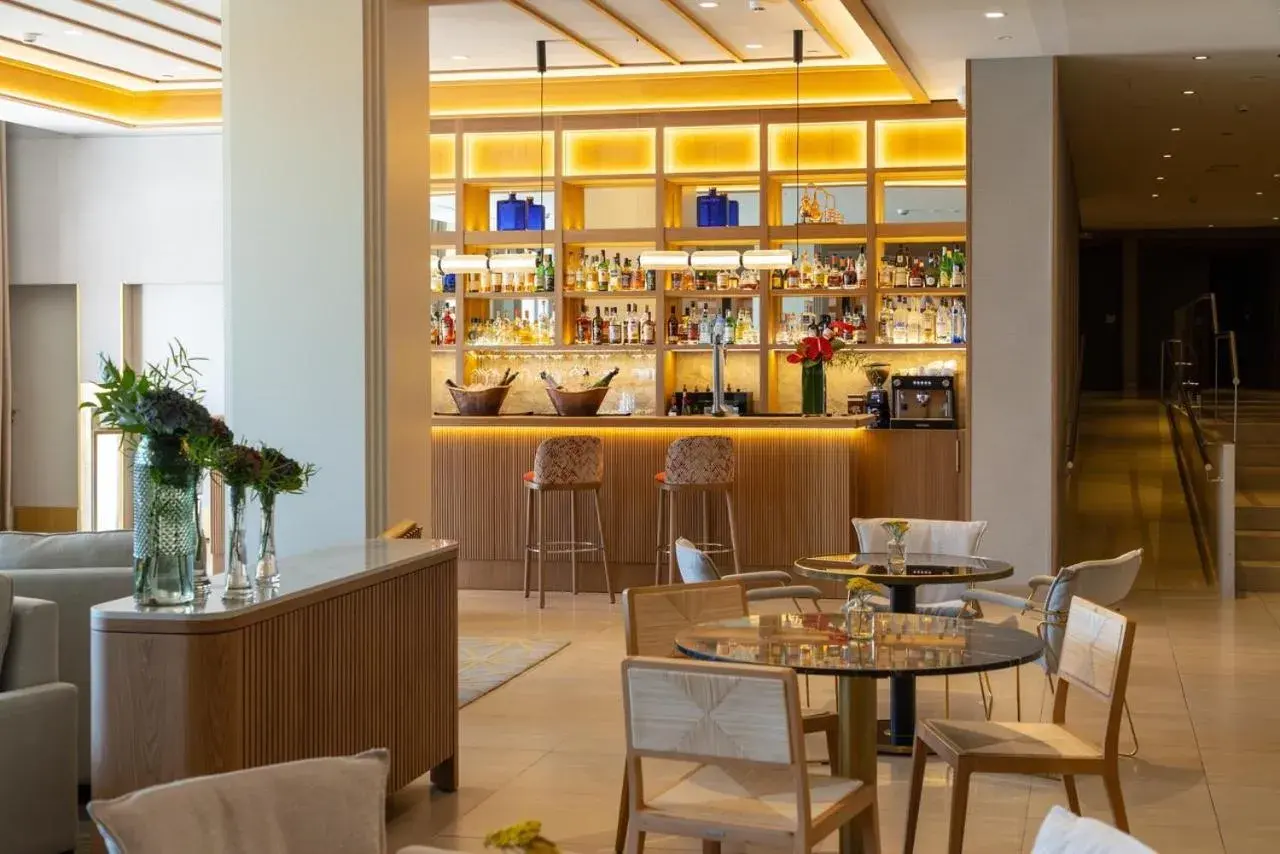 Lounge or bar in Hotel Miramar Barcelona GL Lounge or bar in Hotel Miramar Barcelona GL